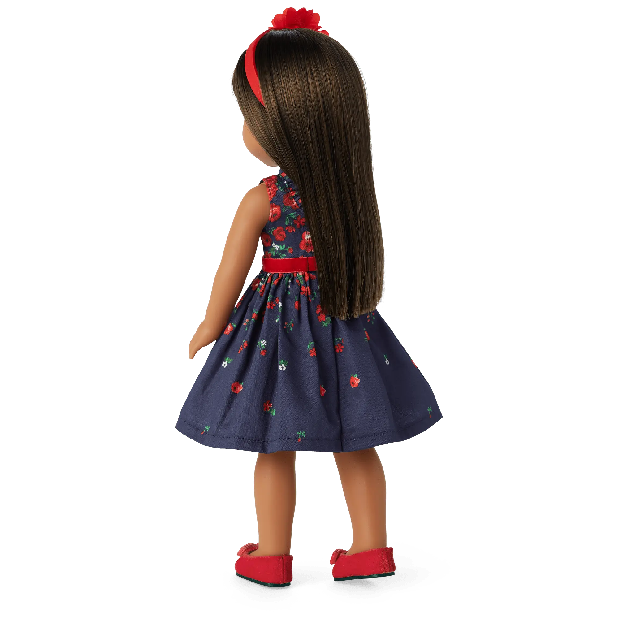 American Girl X Janie And Jack Wrapped In Roses Party Dress For Welliewishers Dolls - Image 10