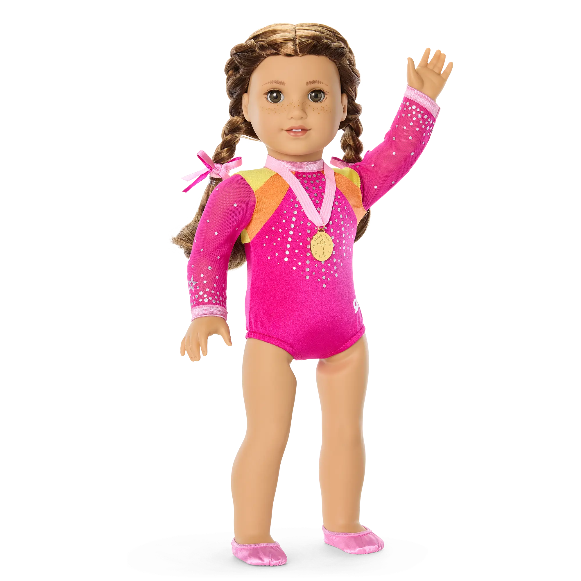 Lila's Gymnastics Competition Outfit For 18-Inch Dolls (Girl Of The Year 2024) - Image 2