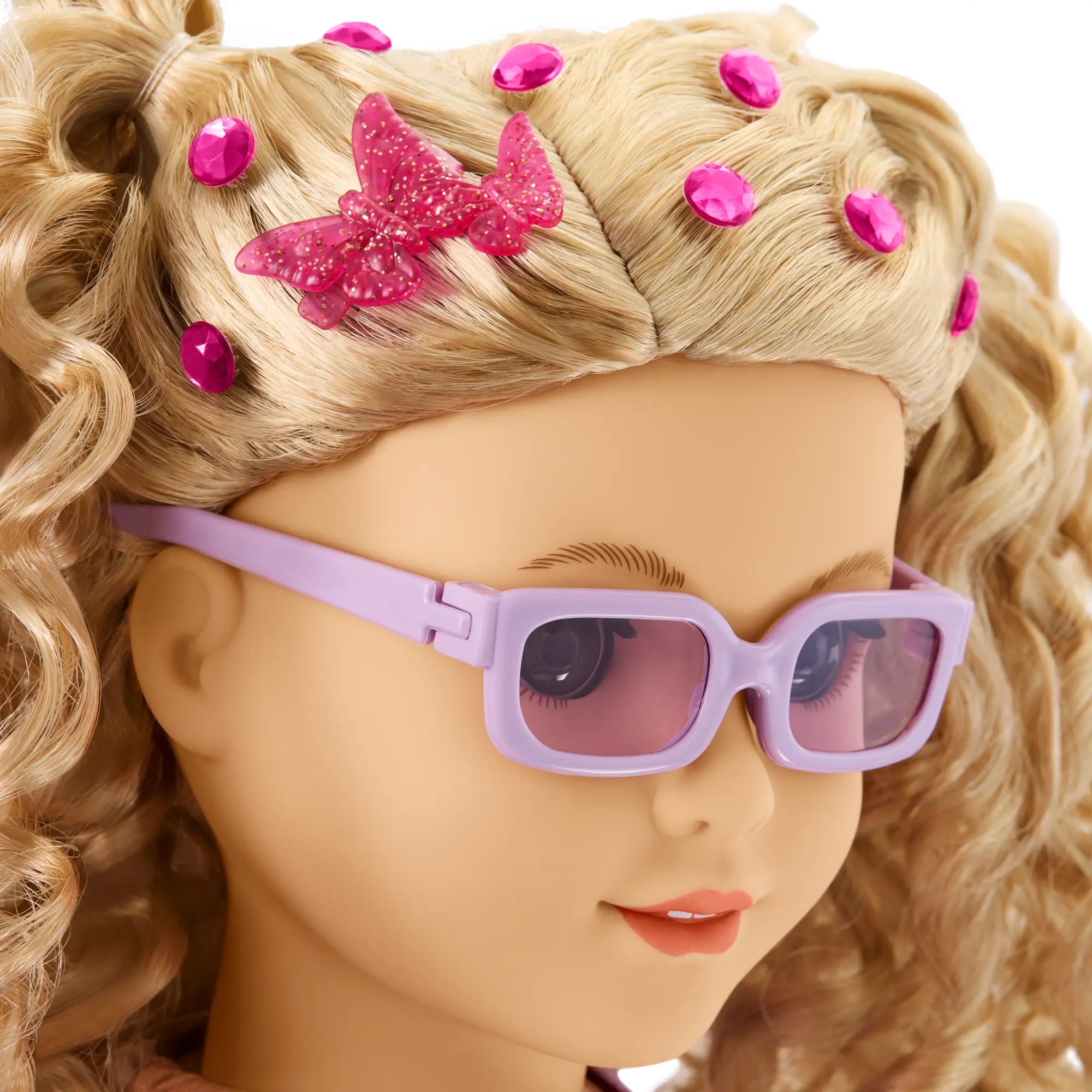 Glam Sparkly Concert Outfit & Colorful Teddy Bear Backpack & Accessory Set Bundle - Image 17