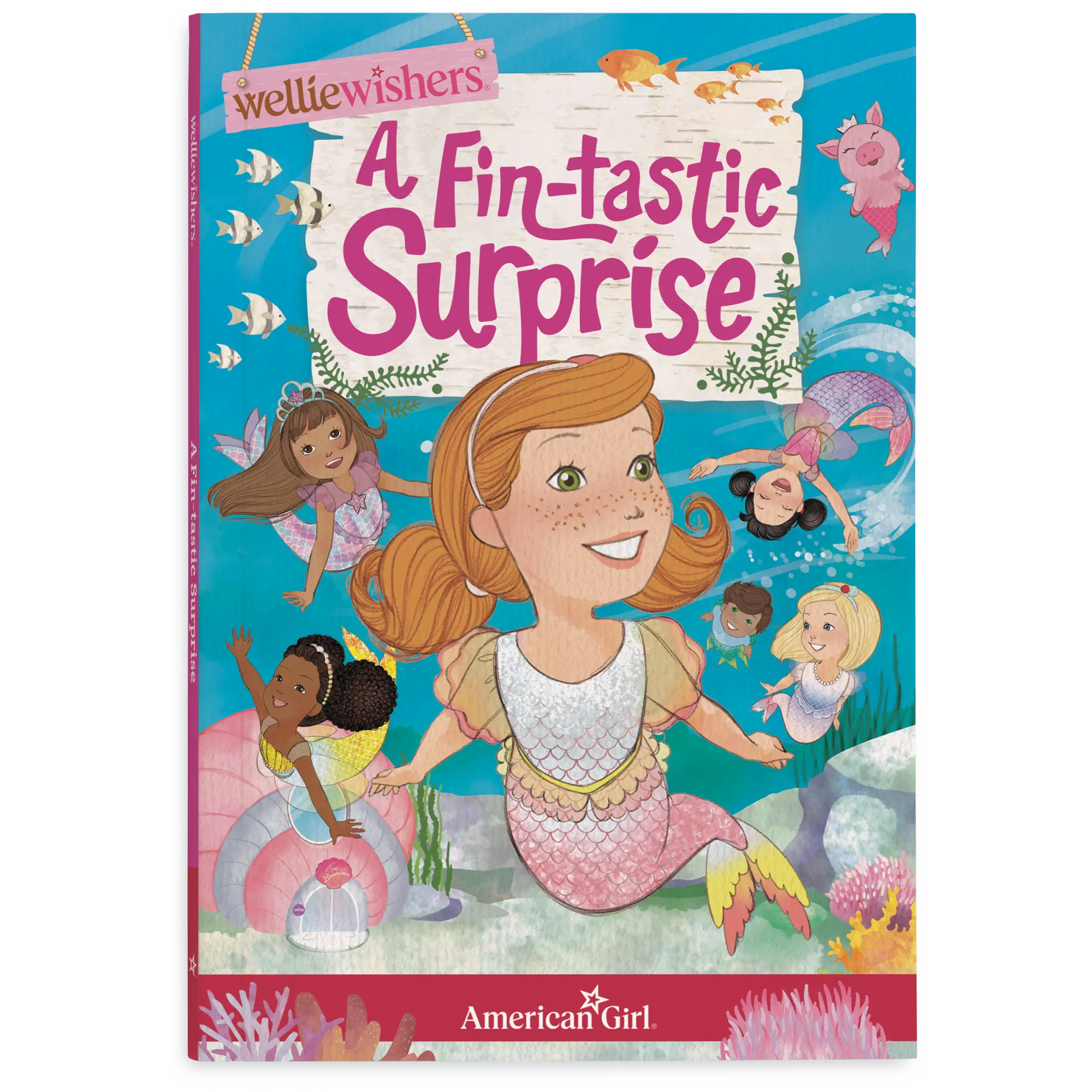 A Fin-Tastic Surprise Book (Welliewishers)