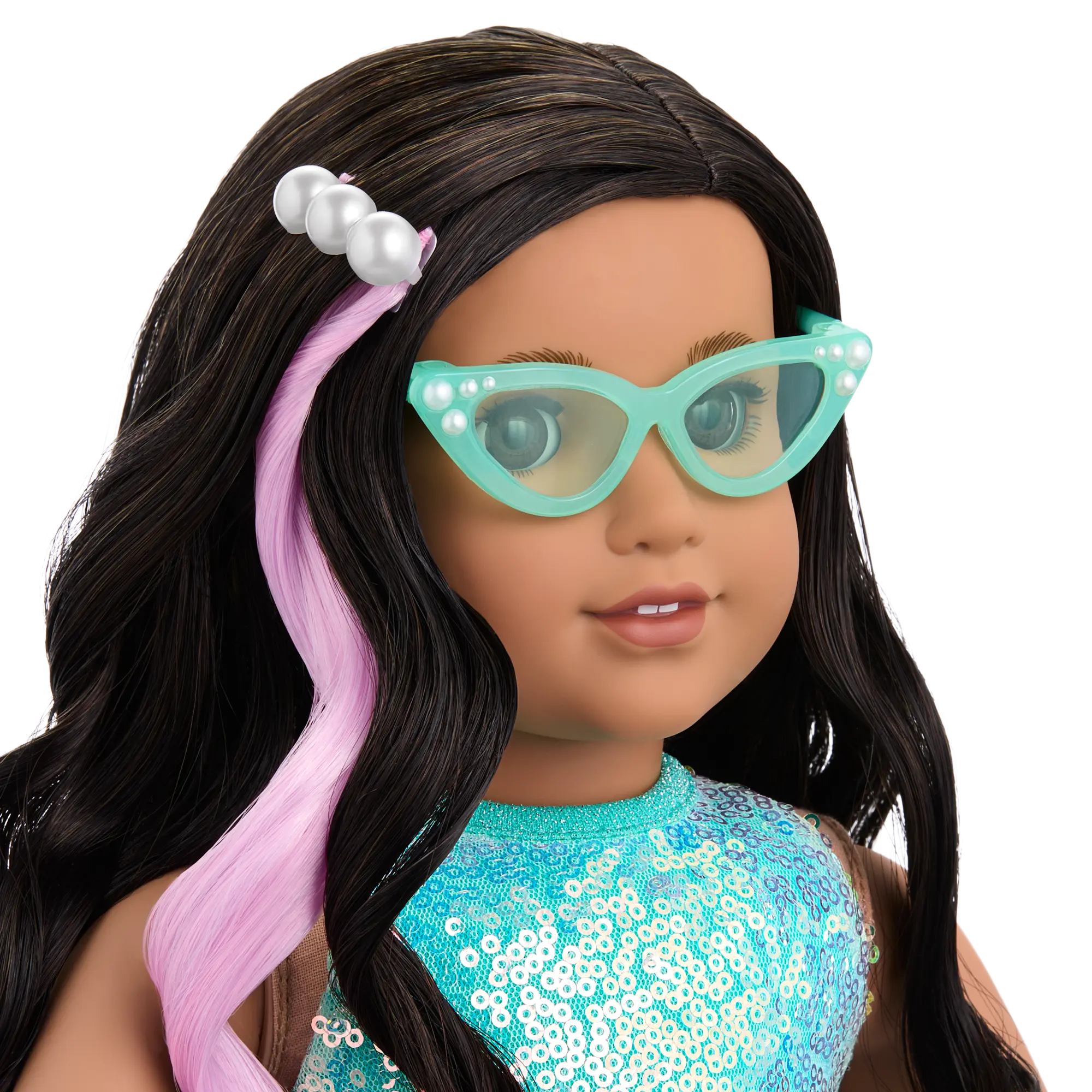 Shimmering Sea Turtle Backpack & Accessory Set For 18-Inch Dolls - Image 7