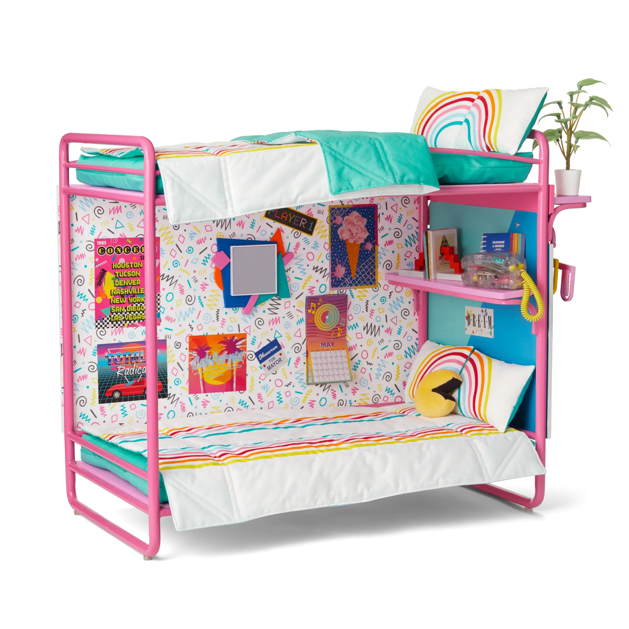 Courtney's Bedroom Set For 18-Inch Dolls (Historical Characters)