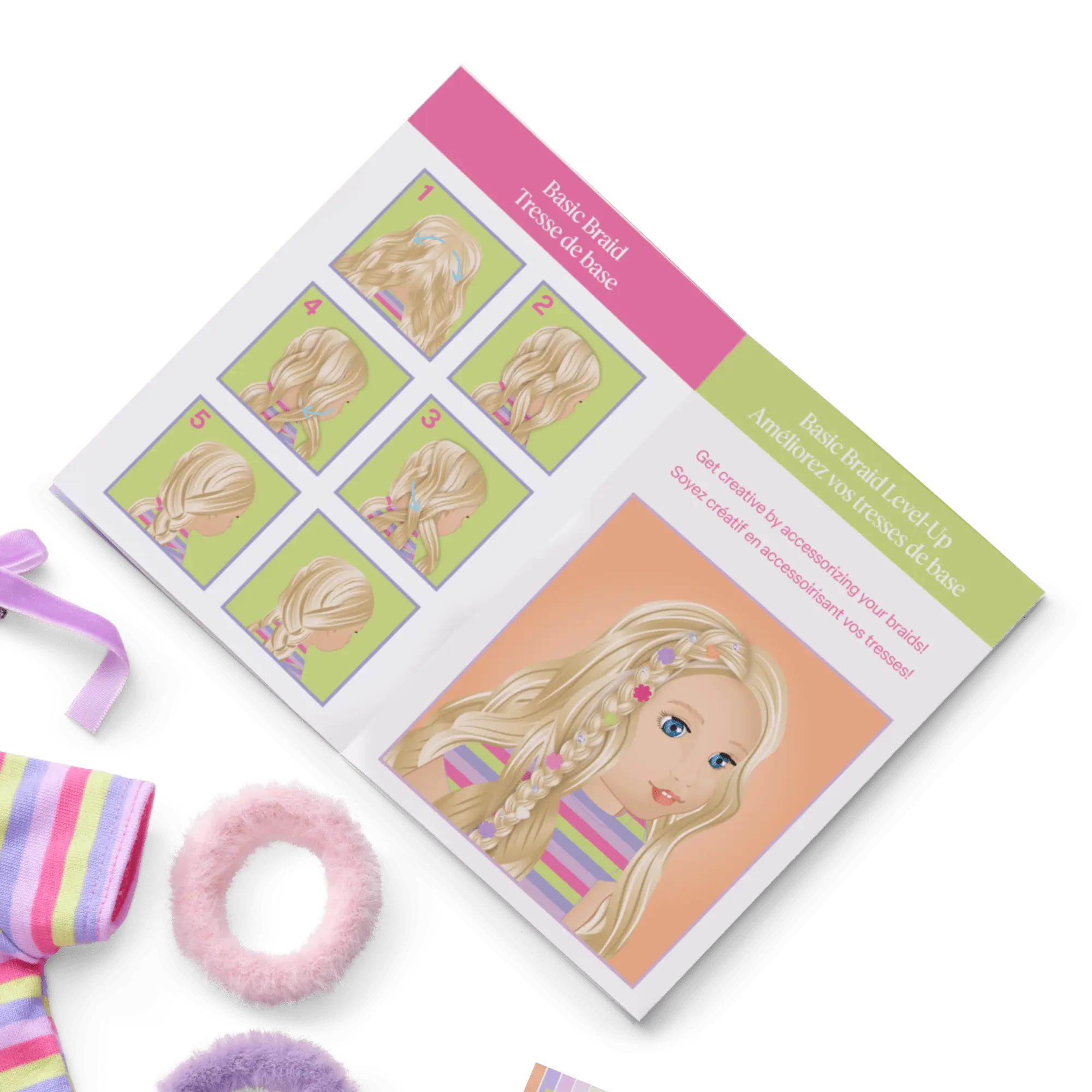 Long Hair Looks By Truly Me 18-Inch Doll #133 & Hair Accessories - Image 16