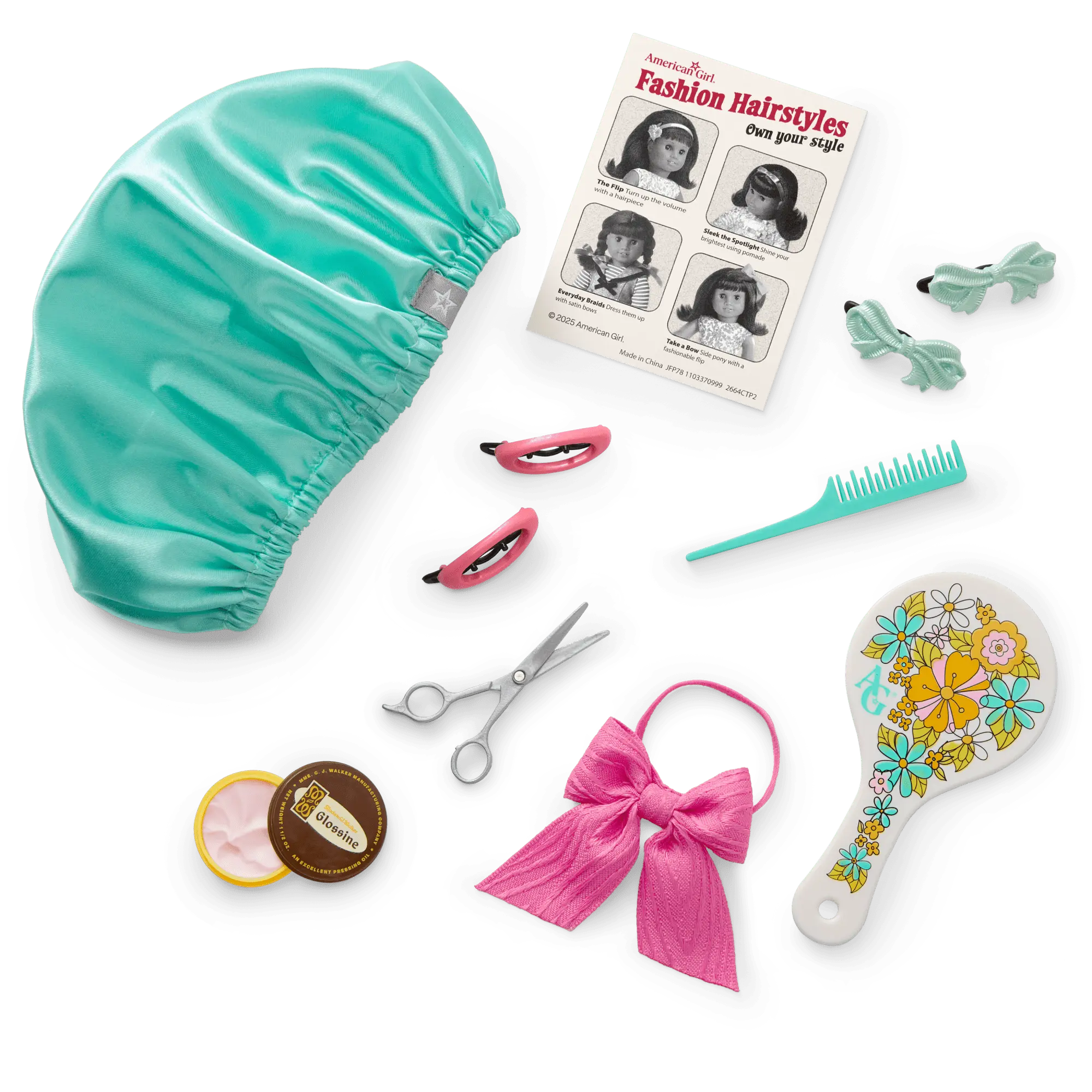 Melody's Salon Accessories For 18-Inch Dolls (Historical Characters)