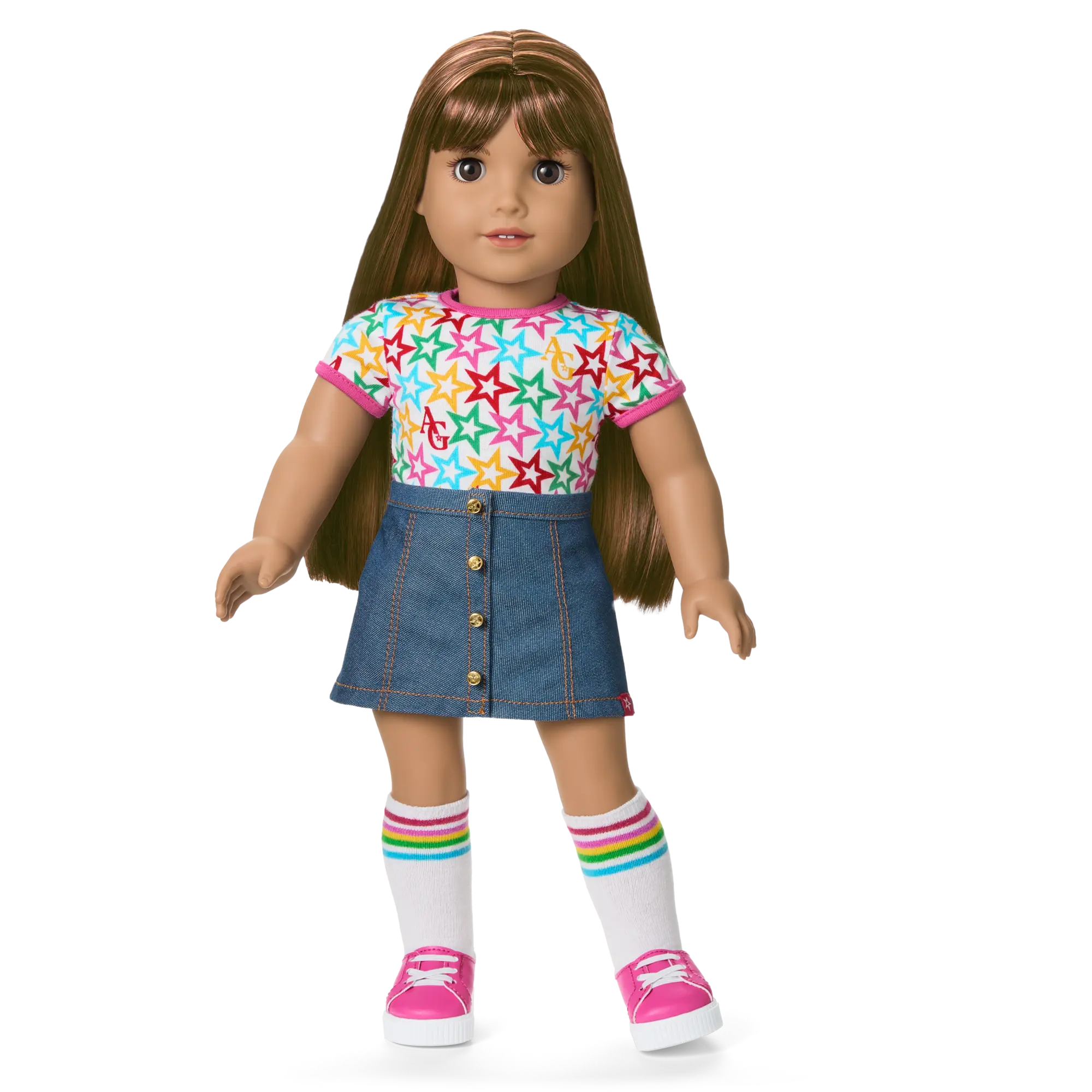 Truly Me 18-Inch Doll #122, Puppy, Mini Backpack & Accessories Ag Star Squad Bundle - Image 9