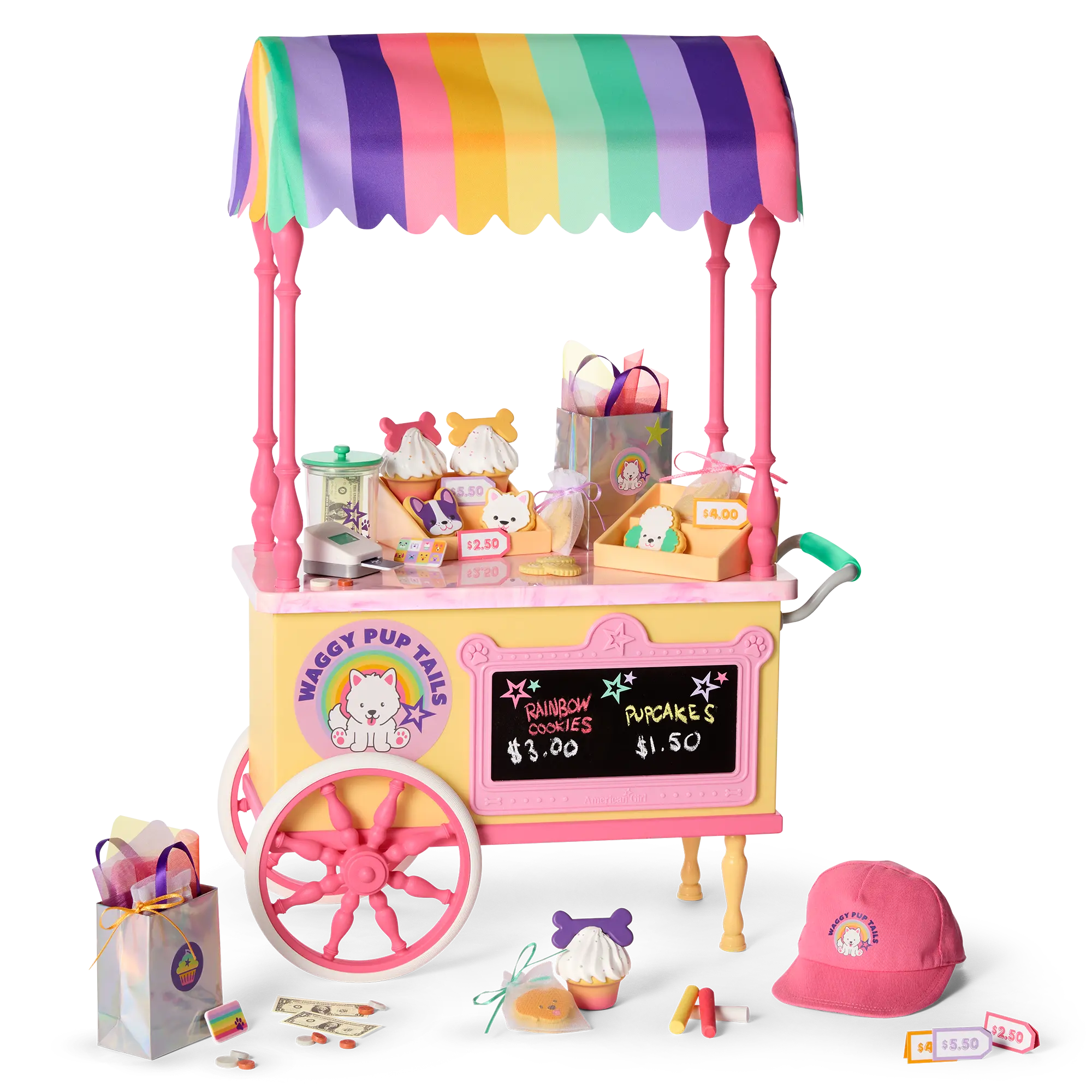 Summer's Treat Cart For 18-Inch Dolls (Girl Of The Year 2025)