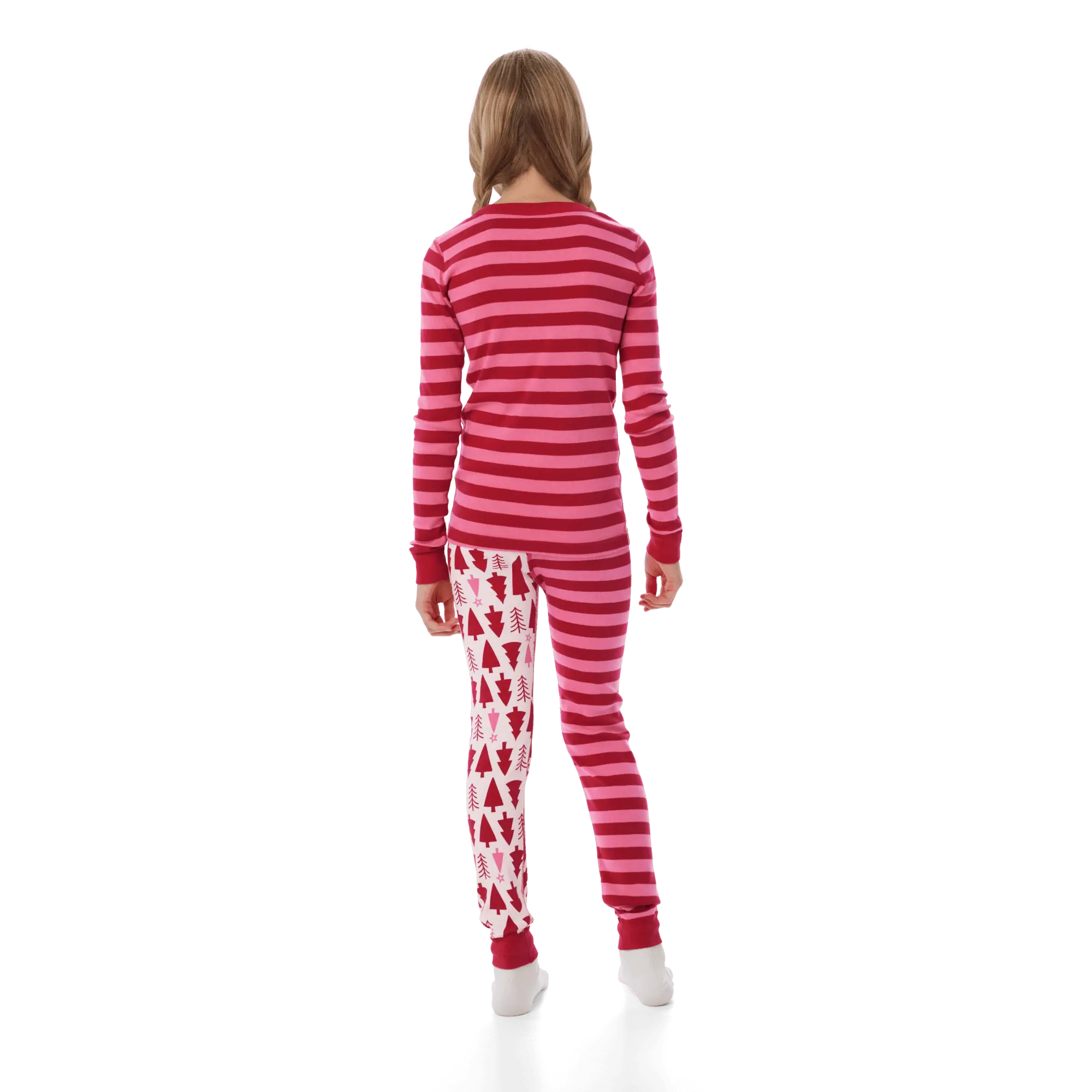 American Girl X Hanna Andersson Holiday Treetops Pajamas For Little Girls & Girls - Image 3