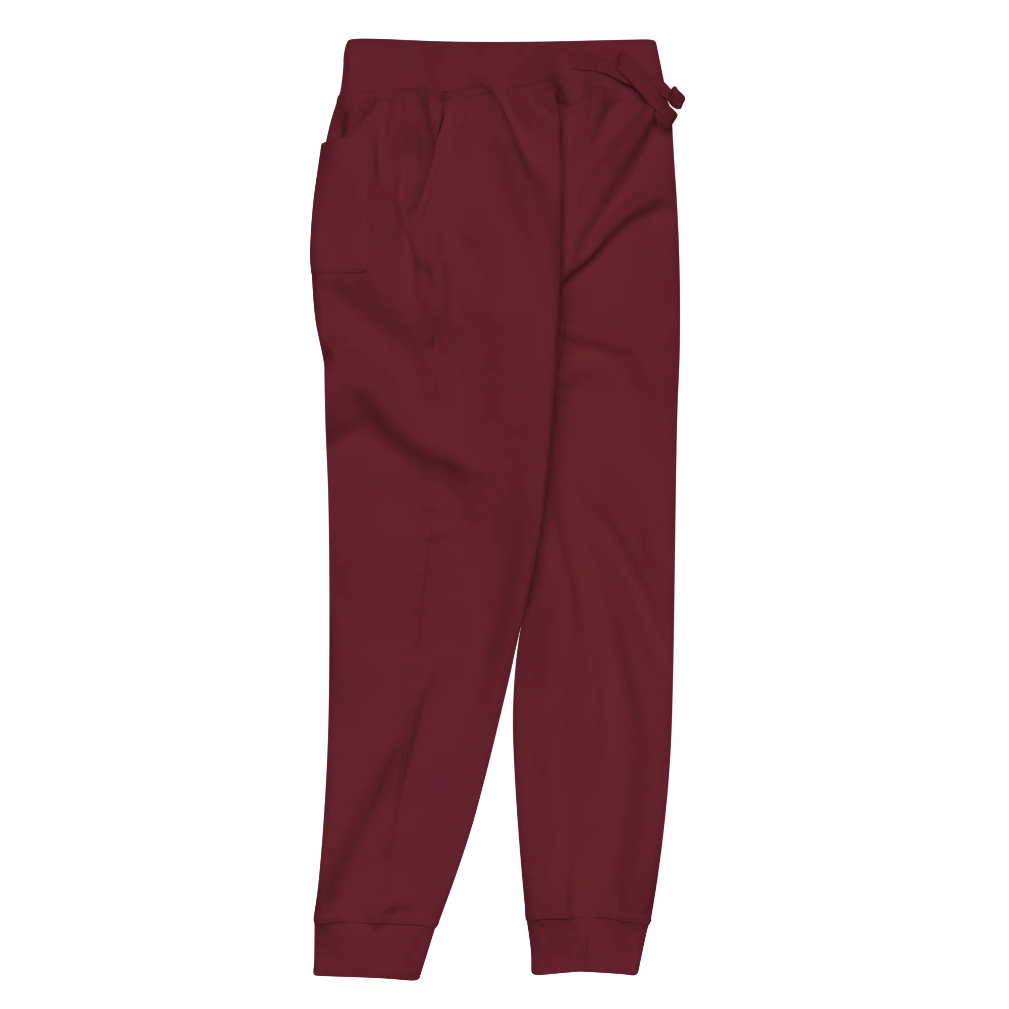 American Girl Burgundy Fleece Sweatpants For Adults - Image 5