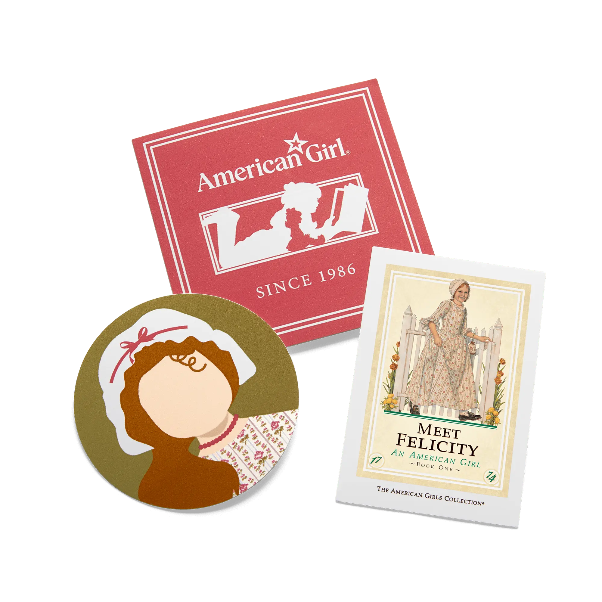 Felicity Merriman Vinyl Sticker Pack (Historical Characters)