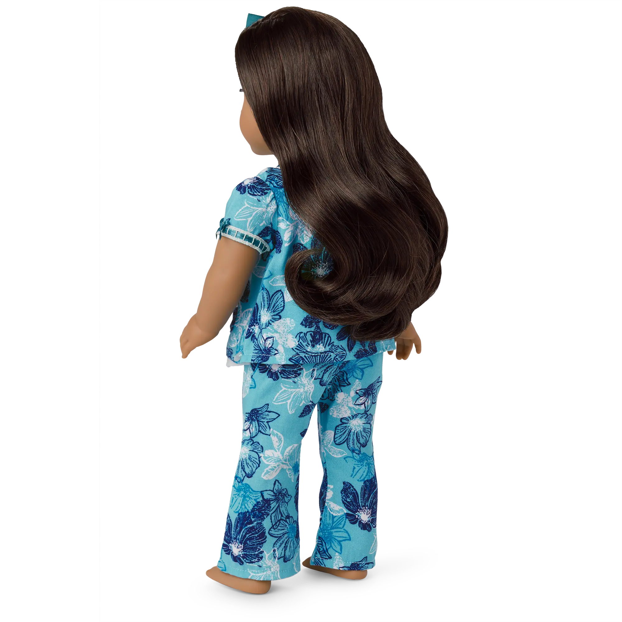 Nanea's Floral Pajamas & Dog (Historical Characters) - Image 4