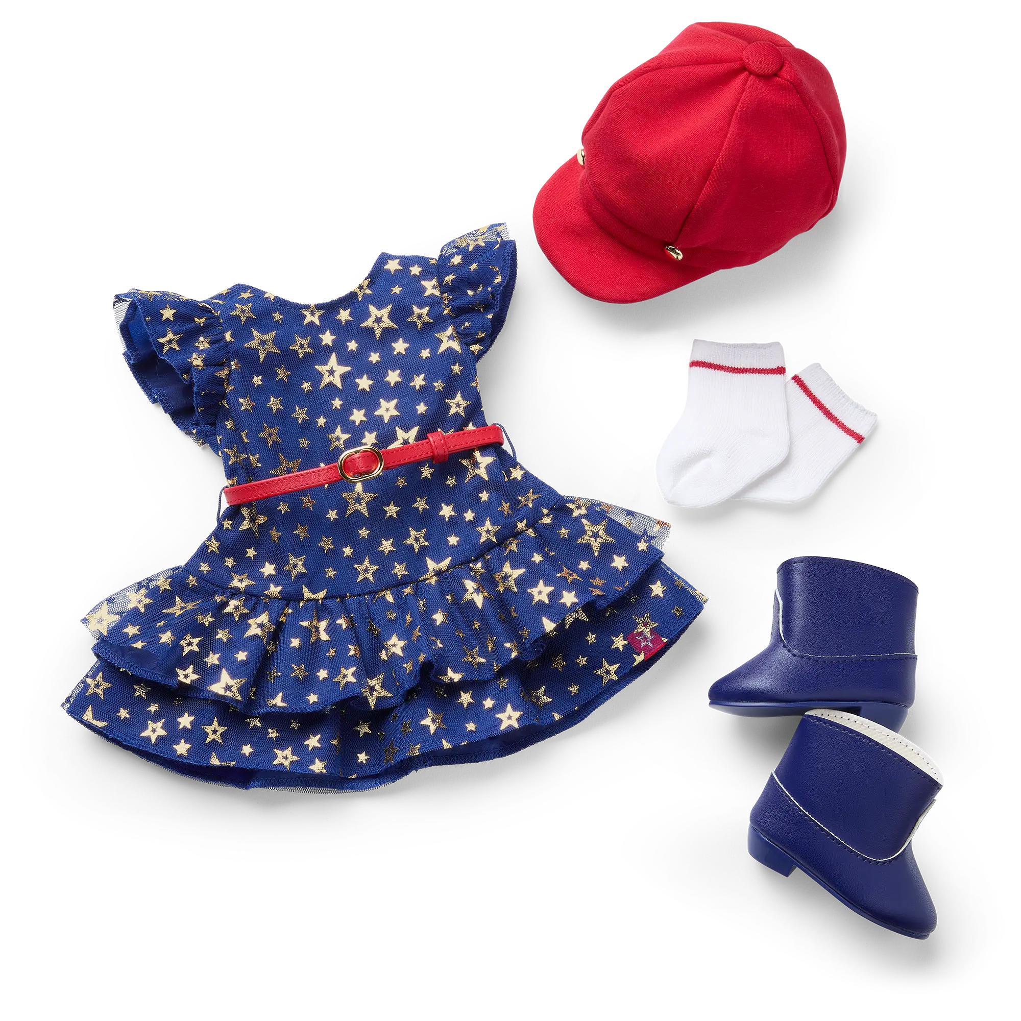 Team Ag Navy Dress Set For 18-Inch Dolls