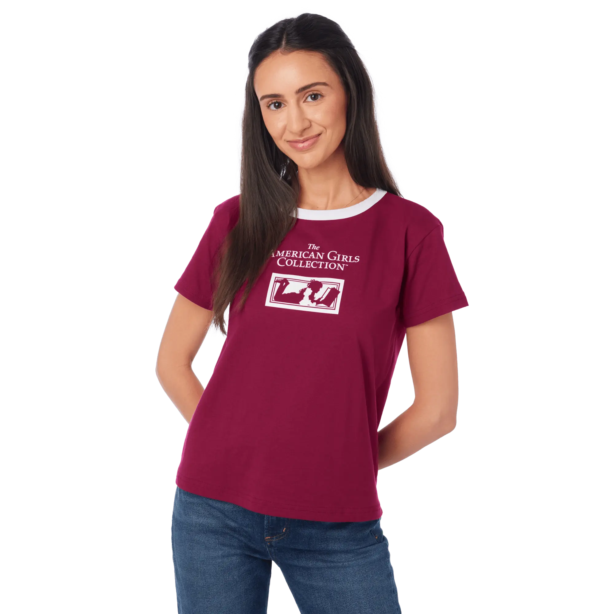 The American Girls Collection Ringer Tee For Adults