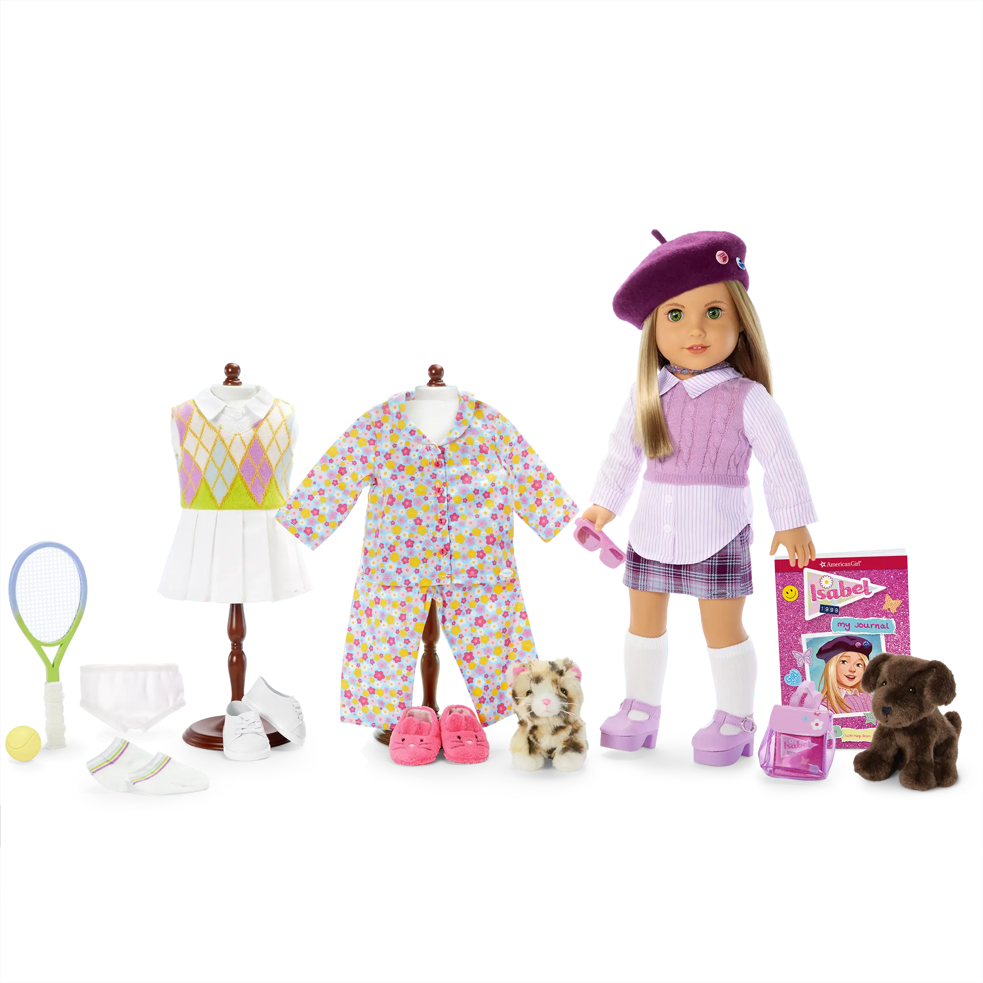 90S Twins Isabel's Tennis Gift Set (Historical Characters)