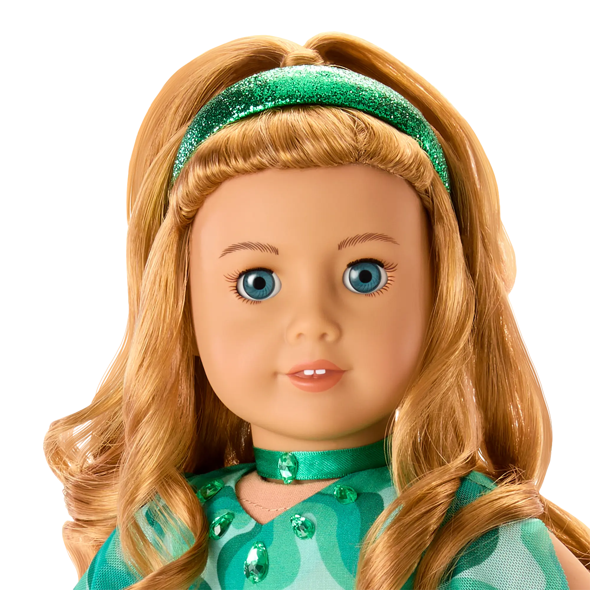 May Enchanting Emerald Outfit For 18-Inch Dolls - Image 4