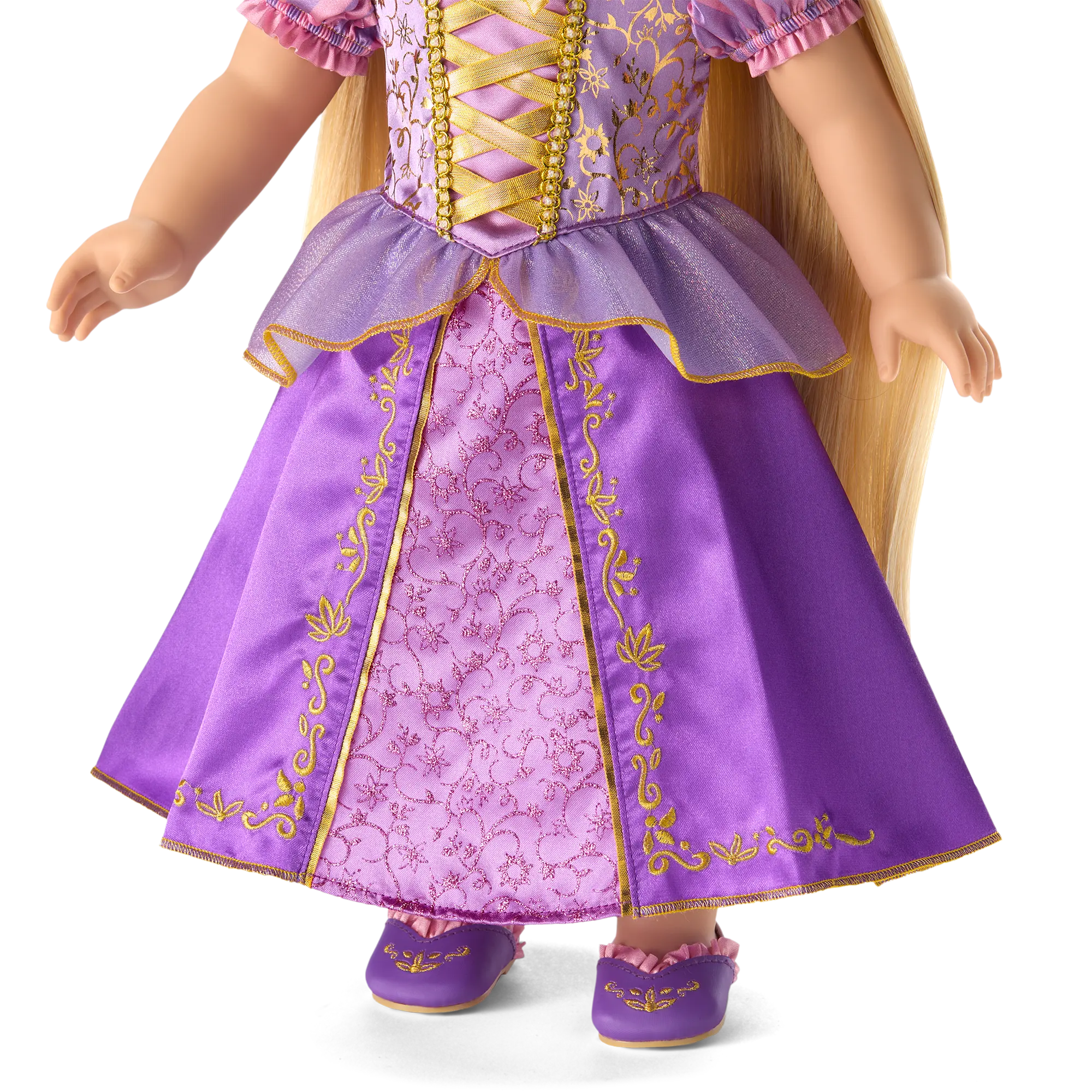 American Girl Disney Princess Rapunzel 18-Inch Doll - Image 4