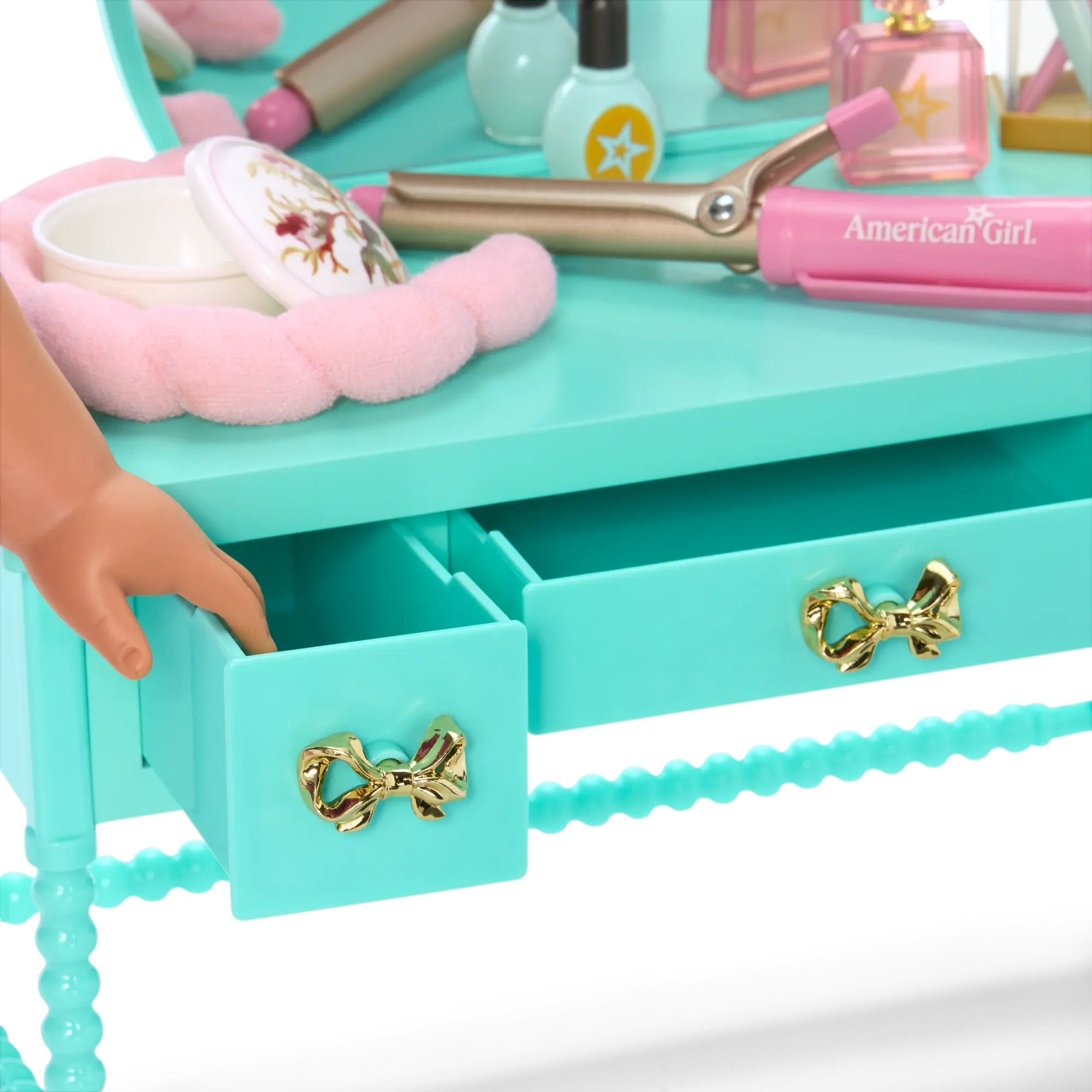 Raquel's Vintage Vanity For 18-Inch Dolls (Girl Of The Year 2026) - Image 6