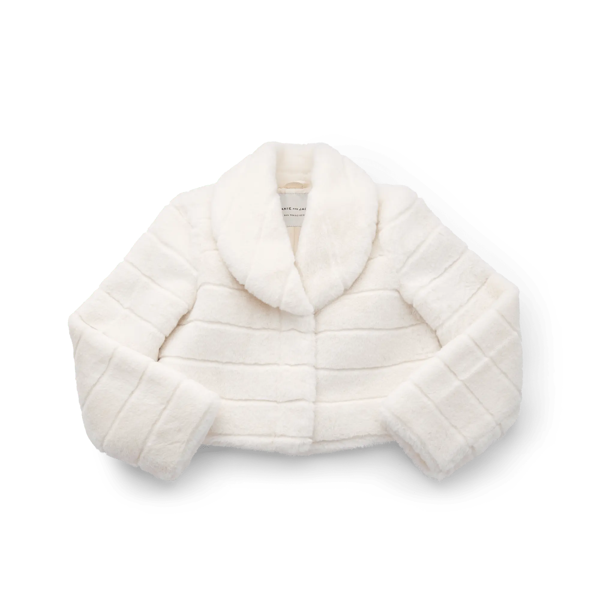 American Girl X Janie And Jack Winter-White Jacket For Girls - Image 5