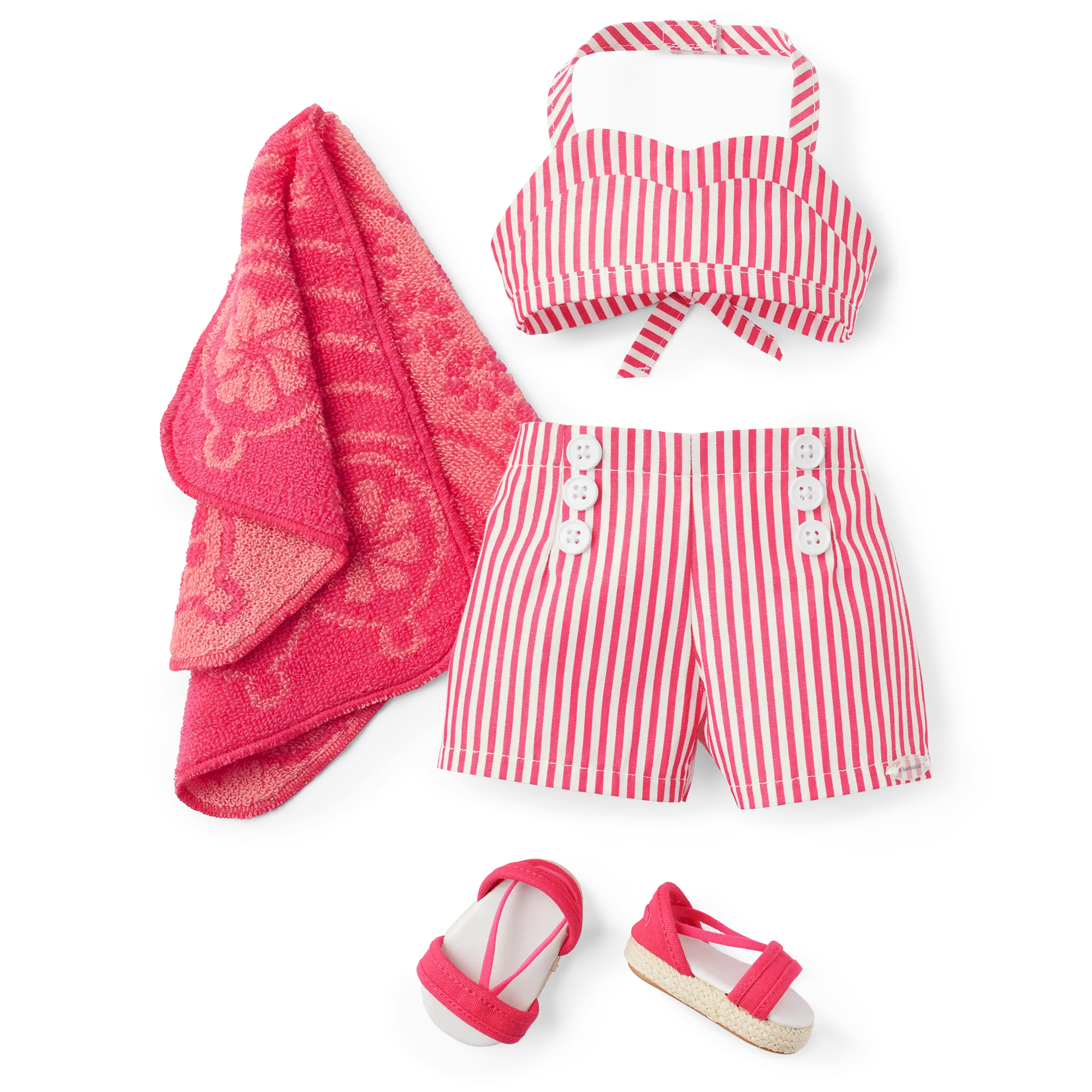 Nanea's Two-Piece Swimsuit For 18-Inch Dolls (Historical Characters)
