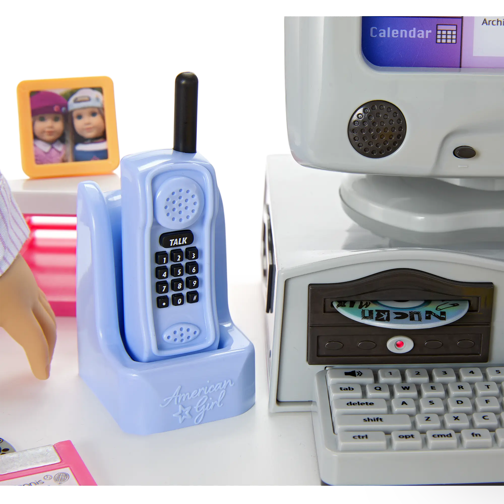 Isabel & Nicki's Computer & Desk Set For 18-Inch Dolls (Historical Characters) - Image 3