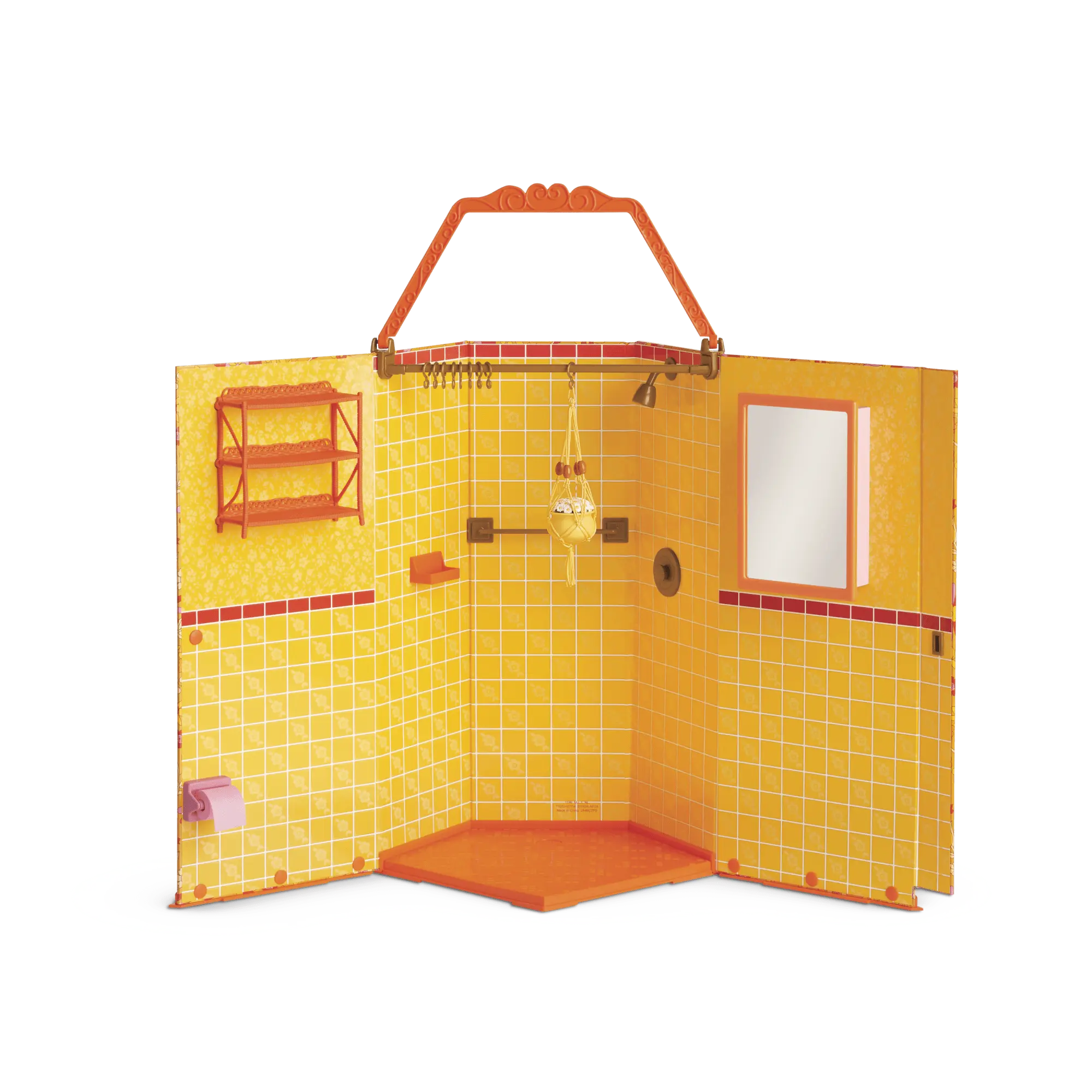 Julie's Groovy Bathroom For 18-Inch Dolls (Historical Characters) - Image 3