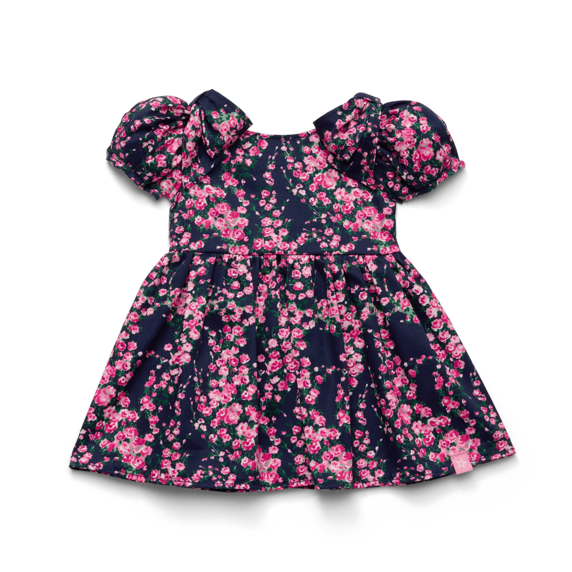 American Girl X Janie And Jack Rosy Cascade Party Dress For 18-Inch Dolls