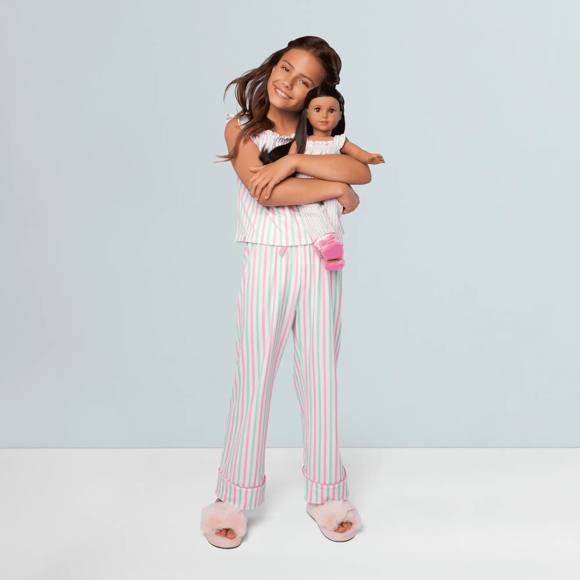 Raquel's Coastal Stripes Pajamas For Girls (Girl Of The Year 2026) - Image 8