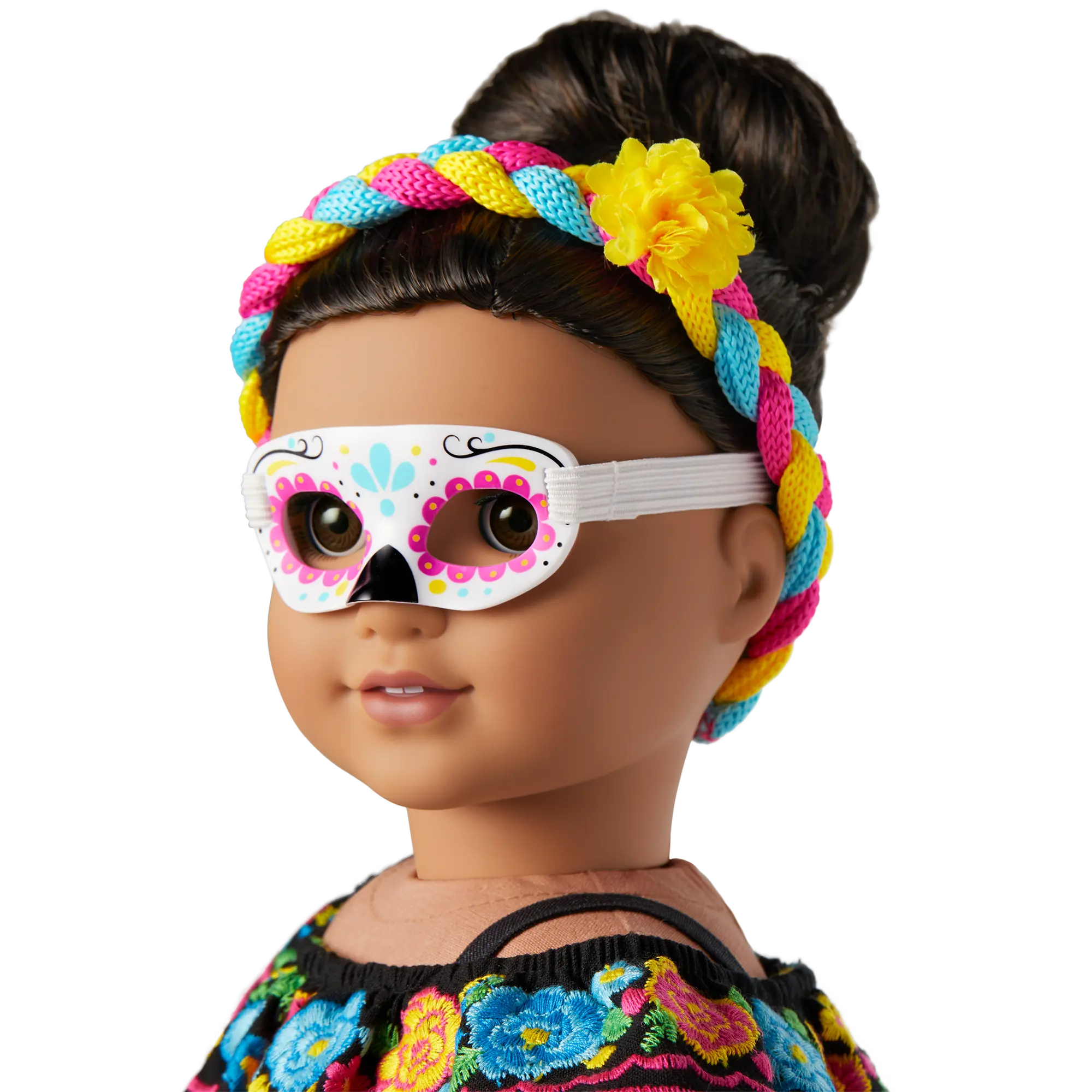 DíA De Muertos Celebration Outfit For 18-Inch Dolls - Image 4