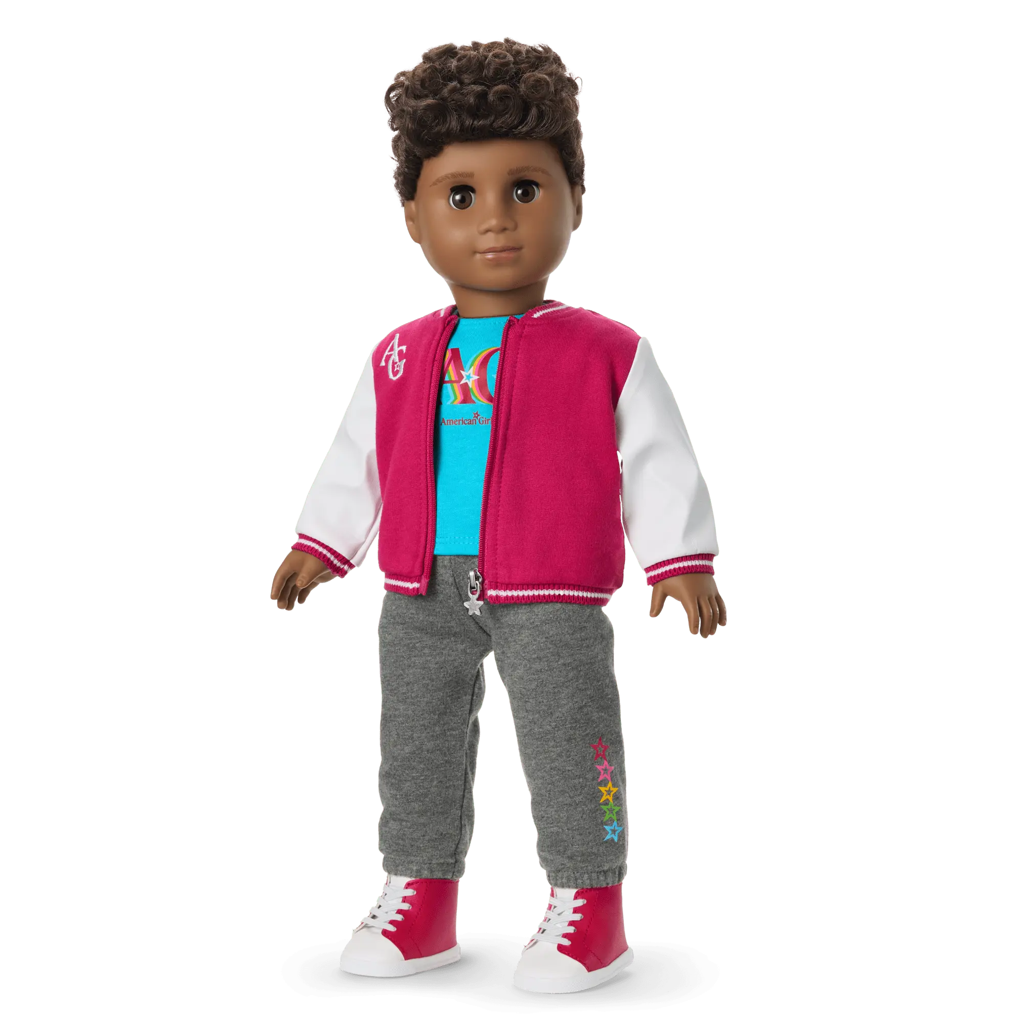 Truly Me 18-Inch Doll #113 With Curly Dark-Brown Hair