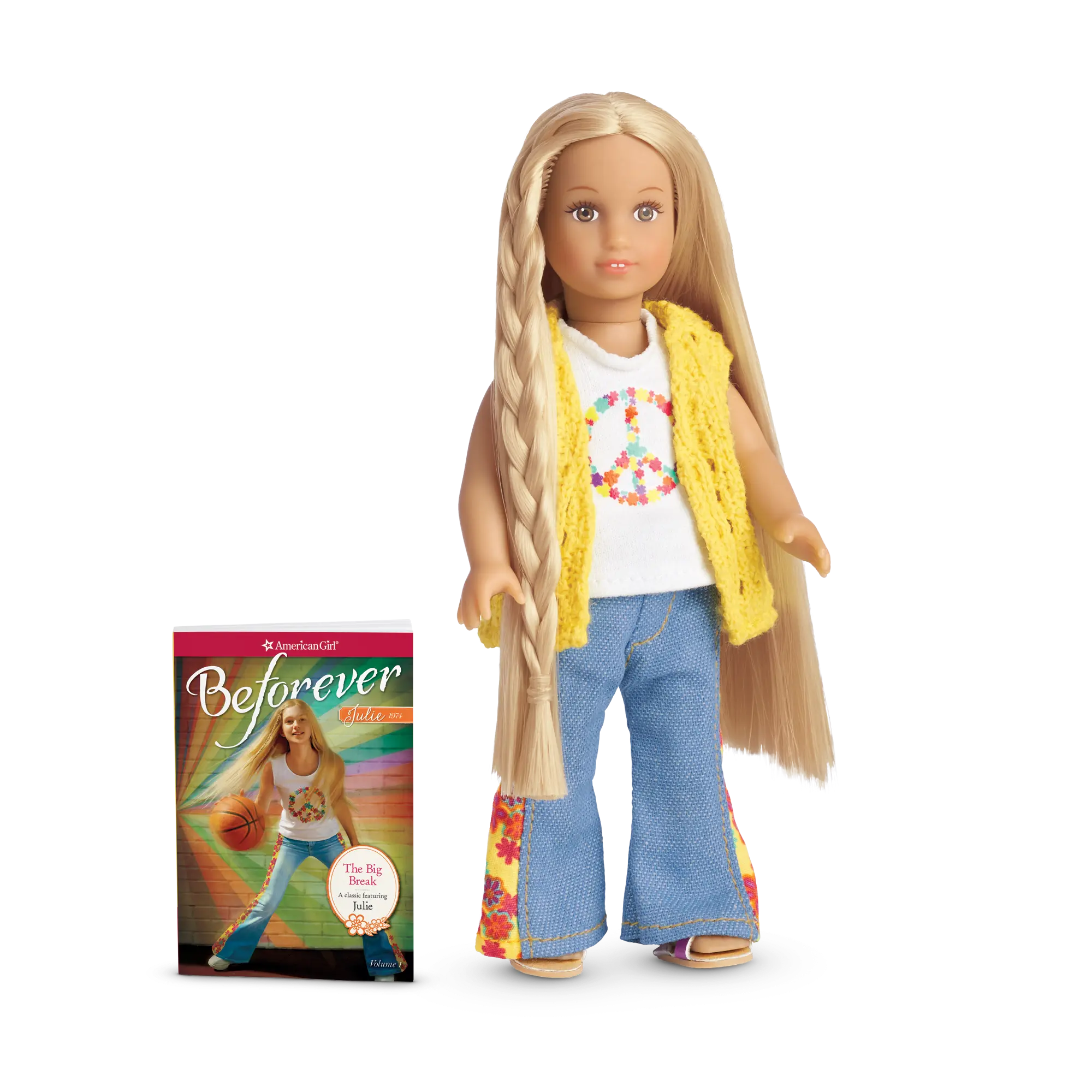 Julie Albright Mini Doll & Book (Historical Characters)
