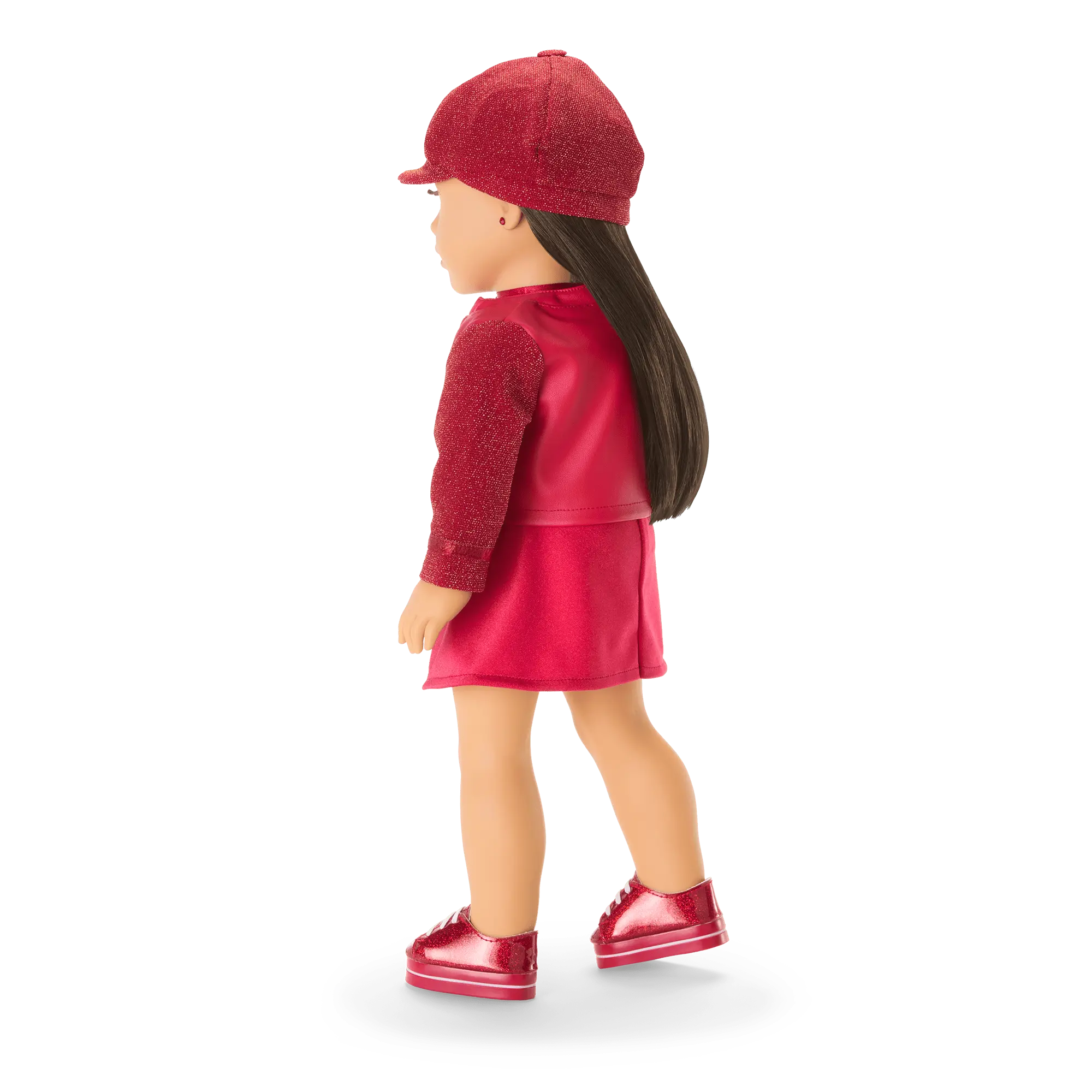 January Gorgeous Garnet Outfit For 18-Inch Dolls - Image 3