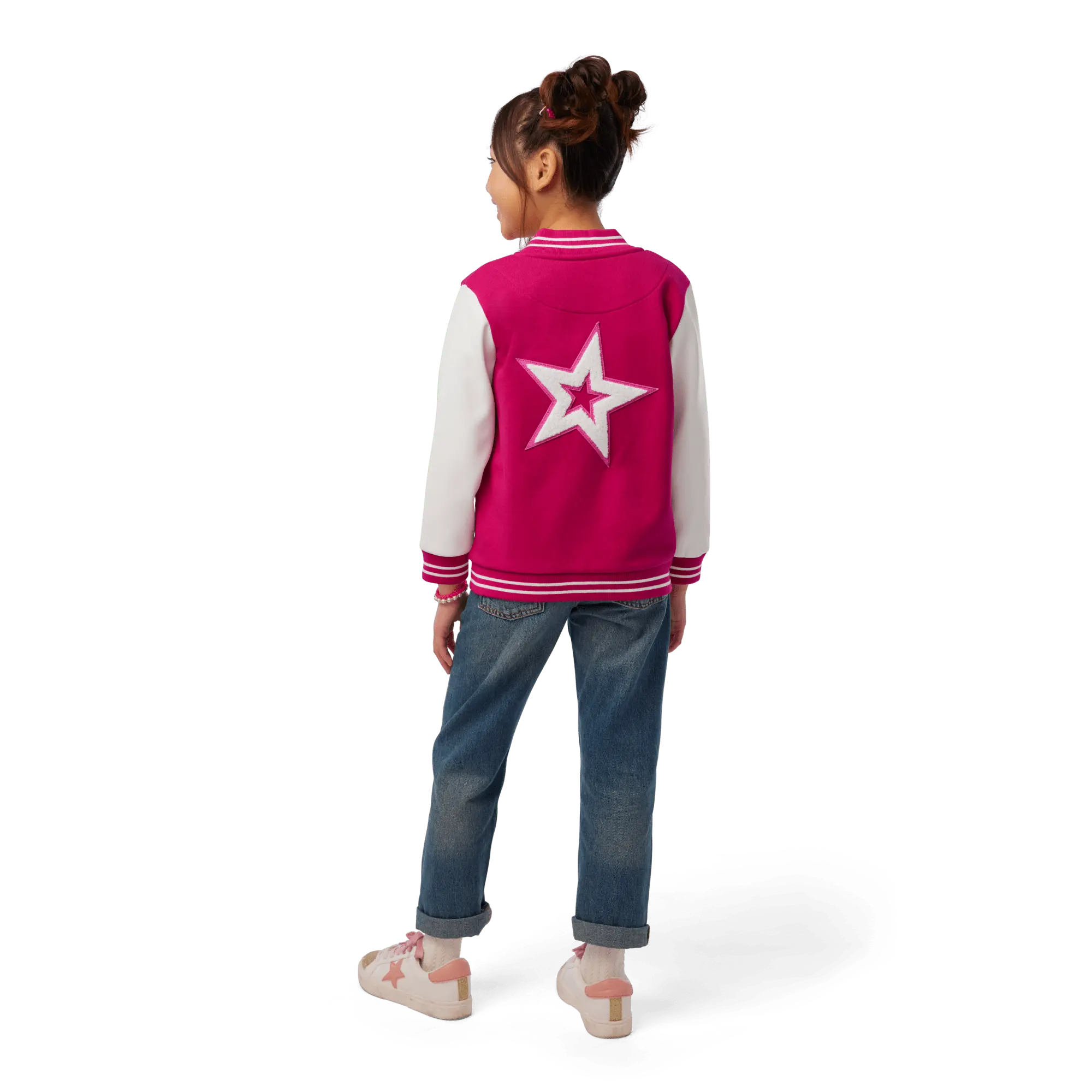 Ag Star Squad Varsity Jacket For Girls - Image 2