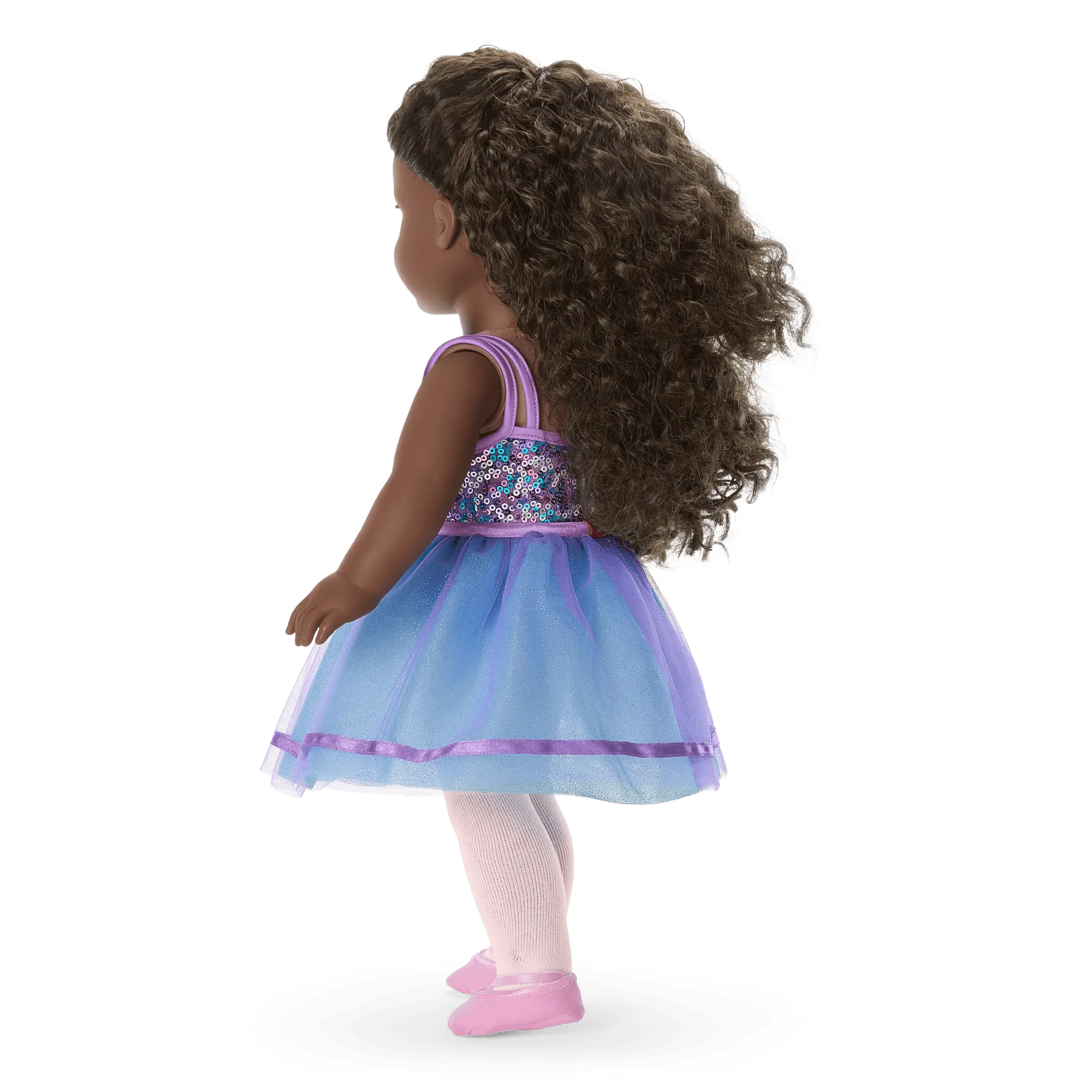 Truly Me #127 Doll & Dance All Day Set With Curly Dark-Brown Hair - Image 5