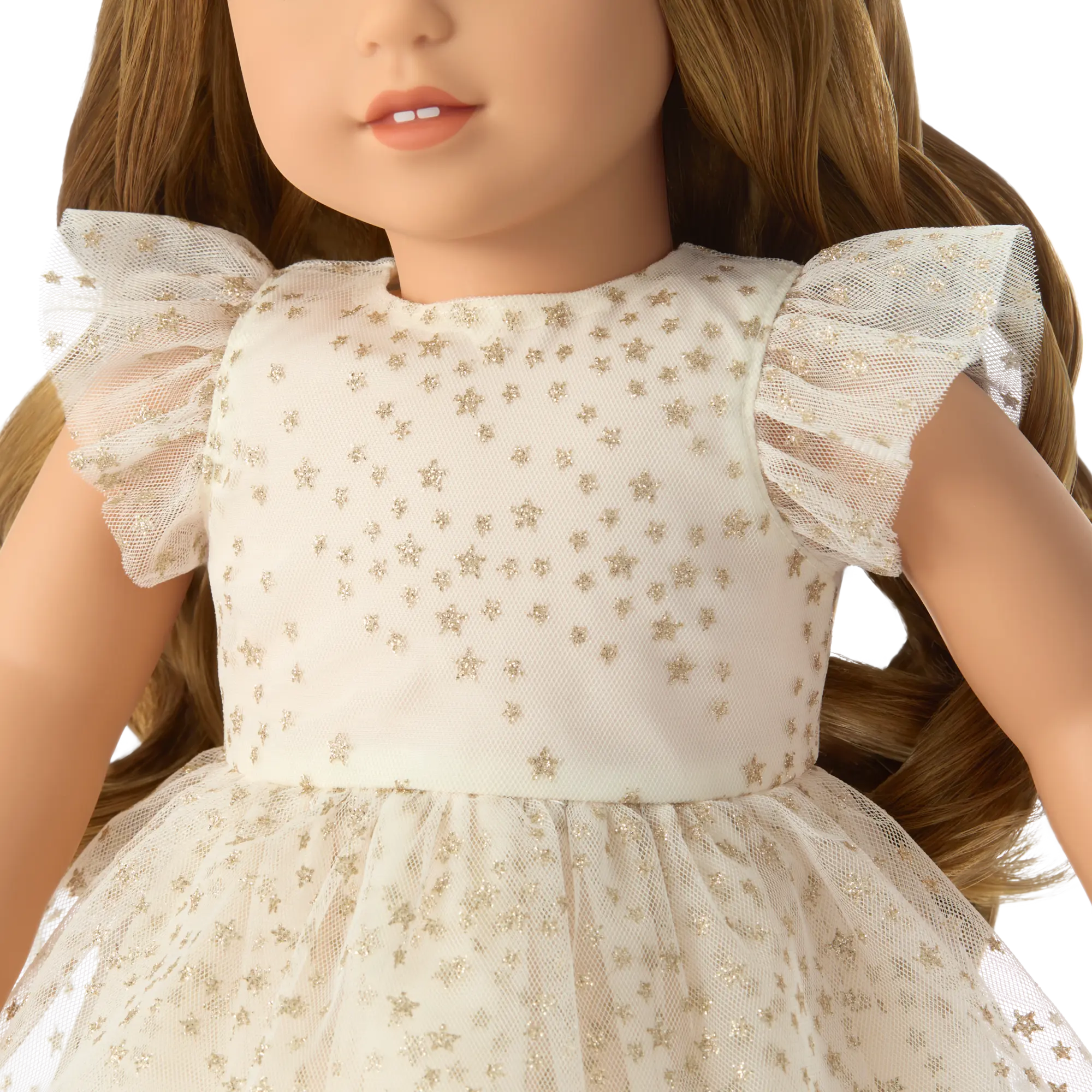 American Girl X Janie And Jack Sparkly Cream Celebration Dress For Girls & 18-Inch Dolls - Image 7
