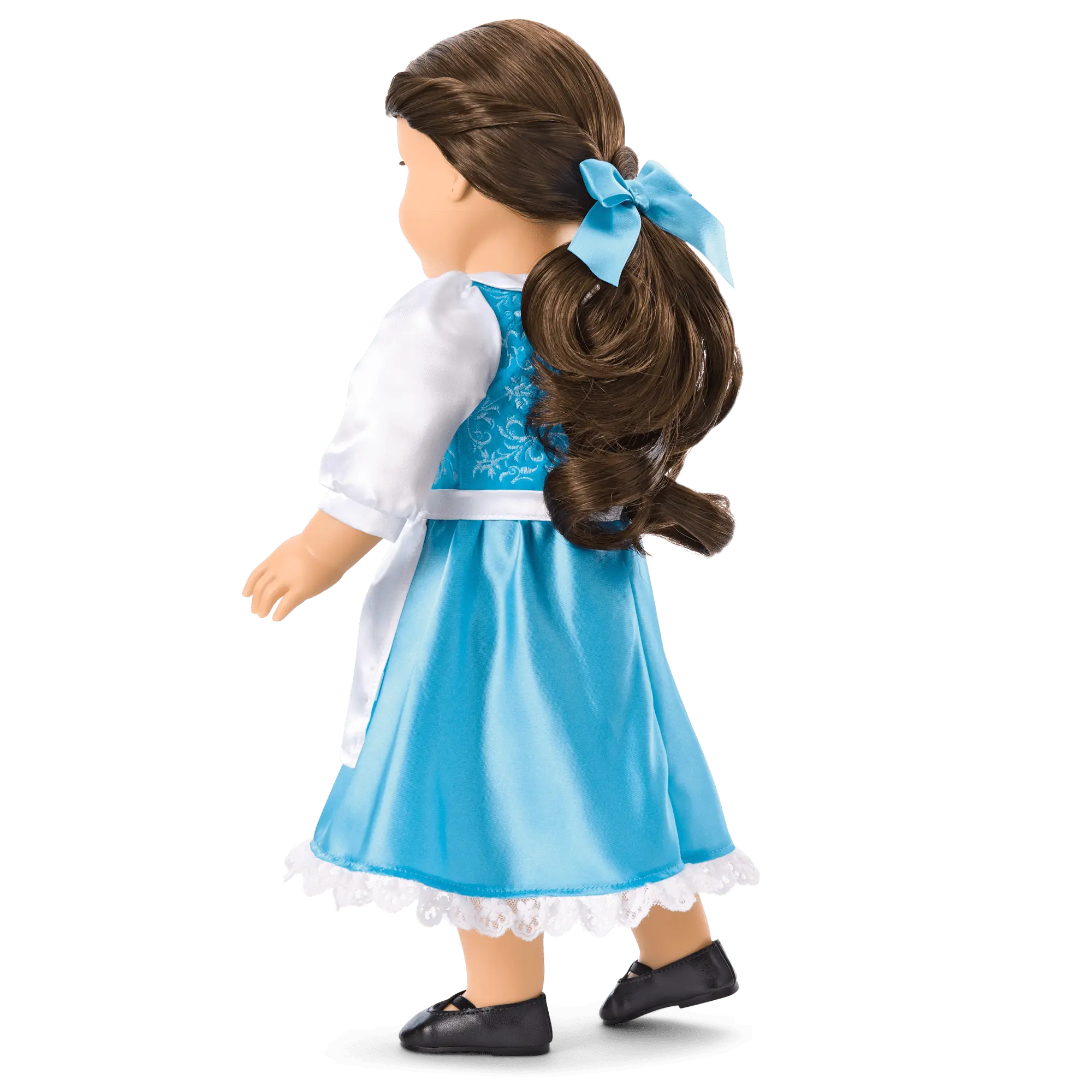 American Girl Disney Princess Belle Blue Dress, Mrs. Potts, Chip & Accessories For 18-Inch Dolls - Image 3
