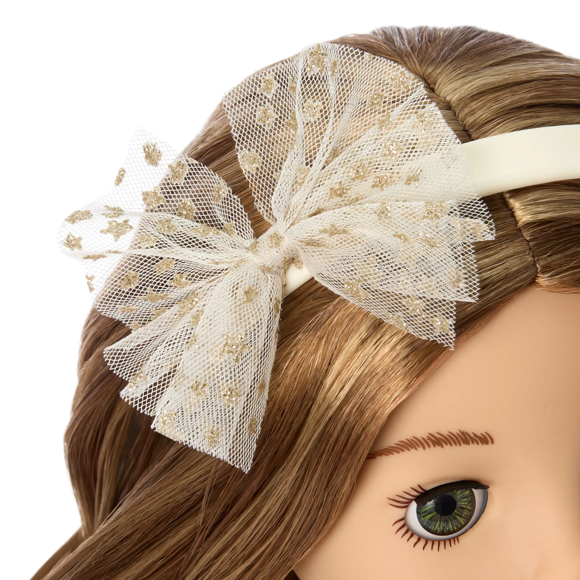 American Girl X Janie And Jack Sparkly Cream Celebration Dress For Girls & 18-Inch Dolls - Image 6
