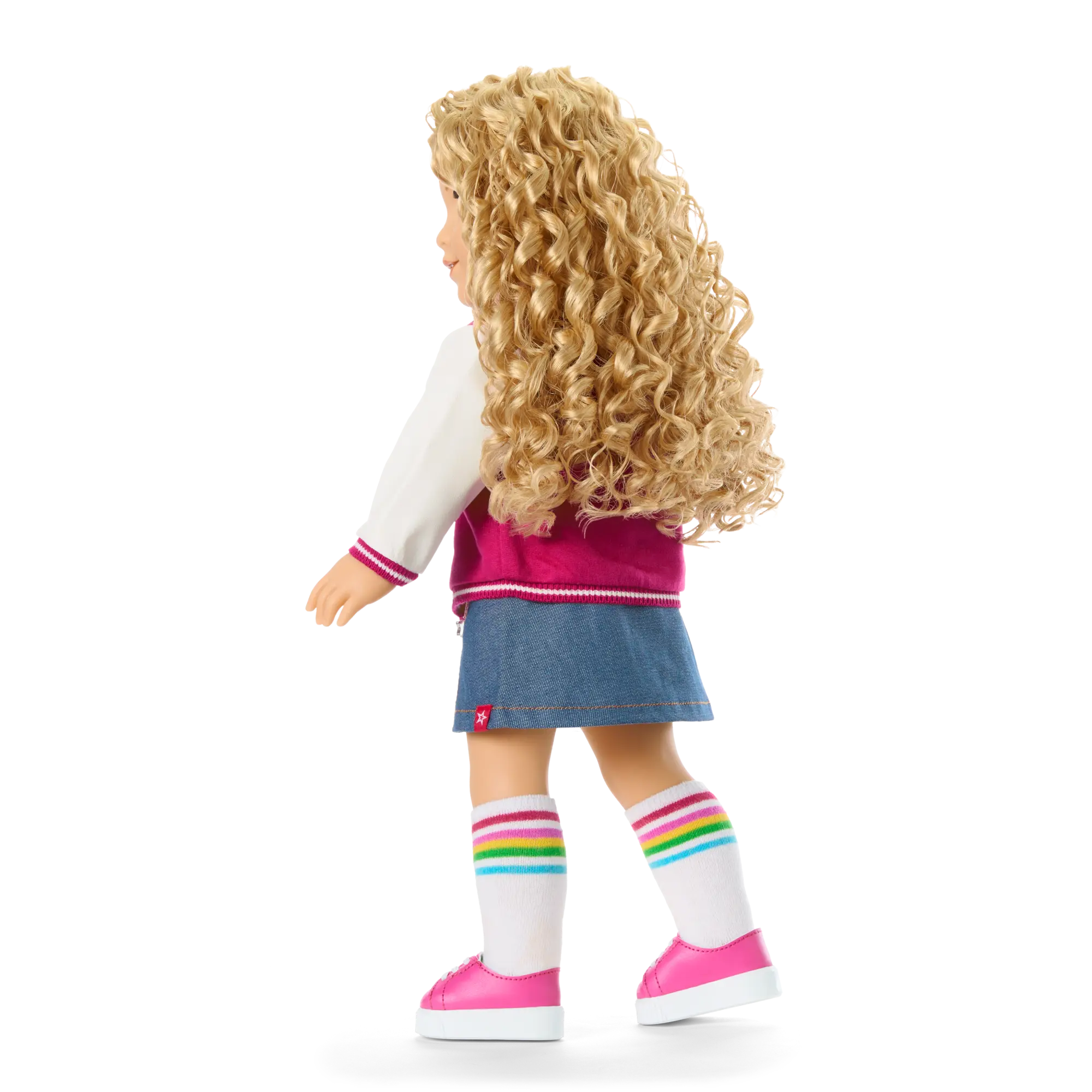 Truly Me 18-Inch Doll #115 With Curly Blonde Hair - Image 3