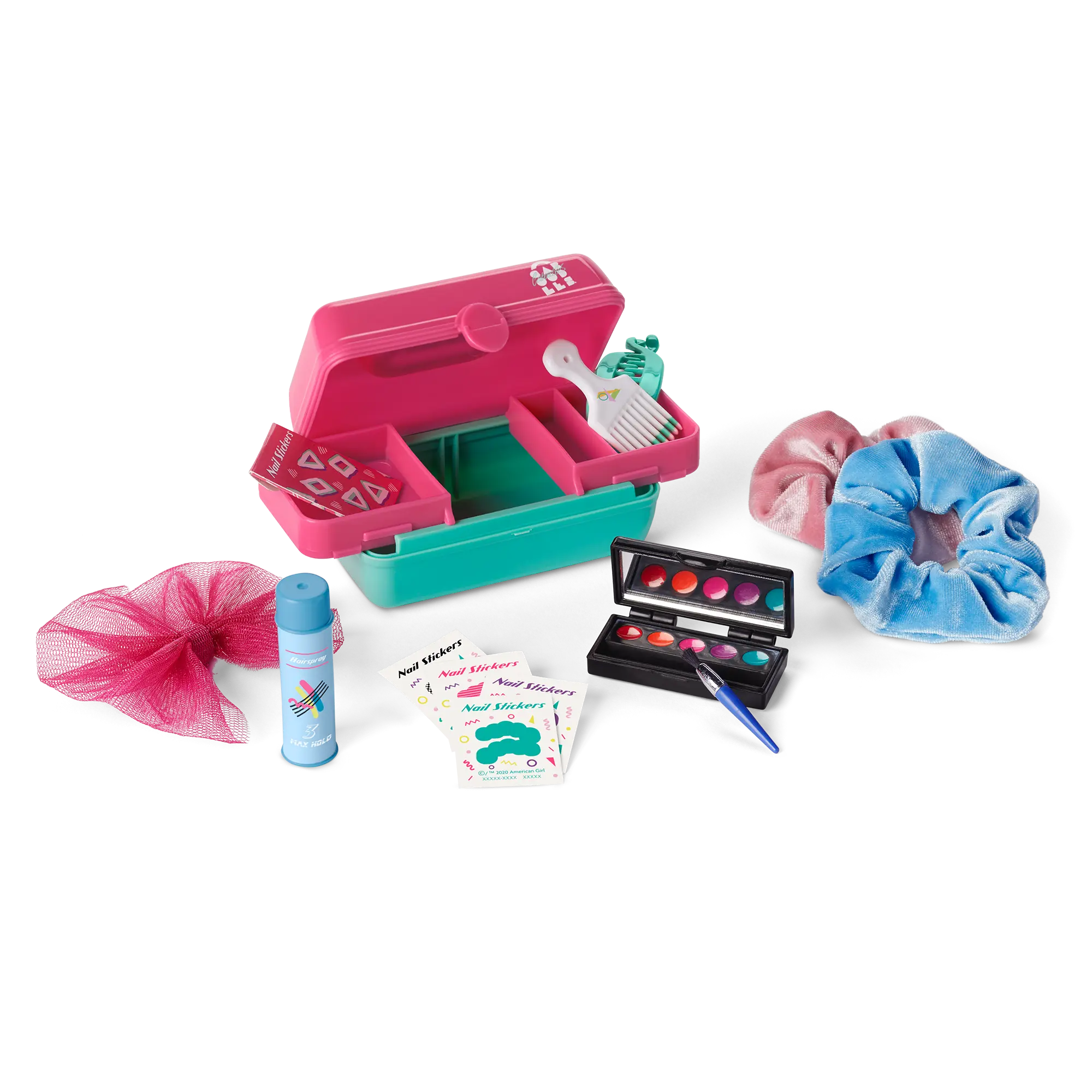 Courtney's Caboodles & Hair Accessories Kit For 18-Inch Dolls (Historical Characters)