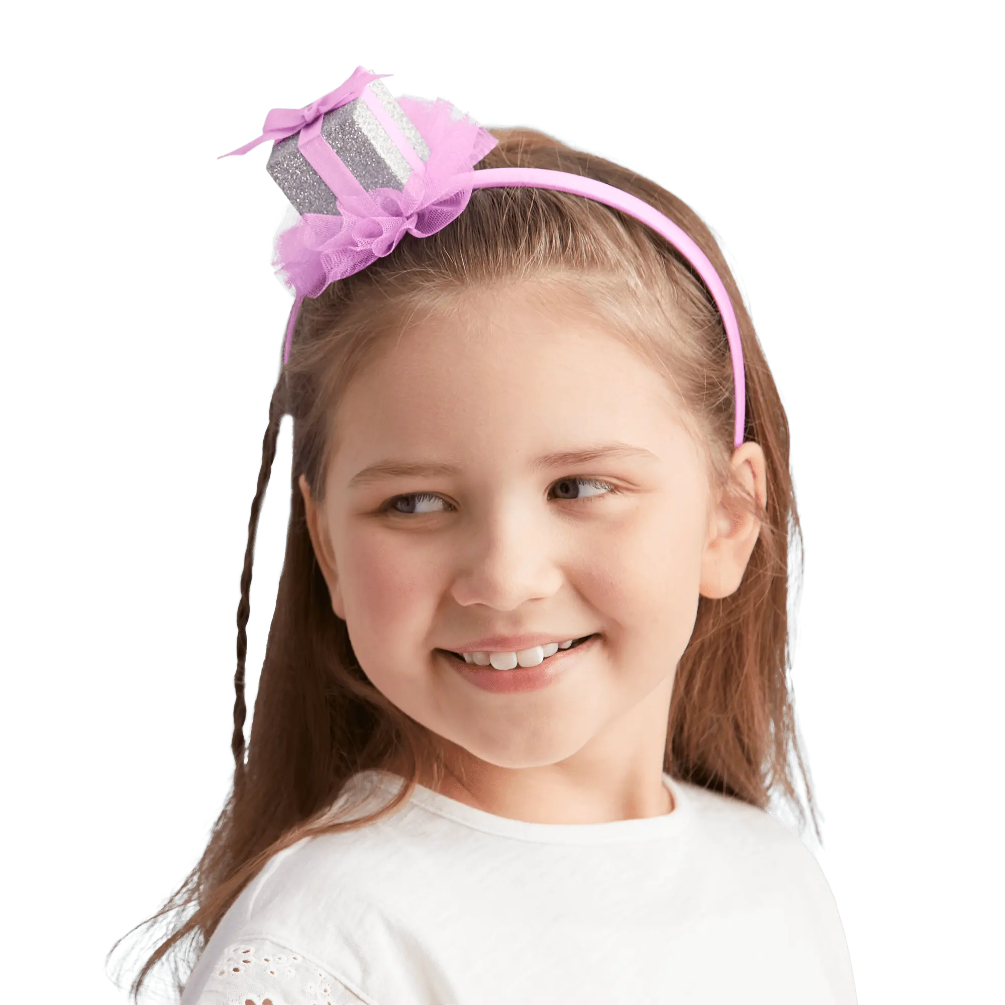 Happy Birthday Present Headband For Girls