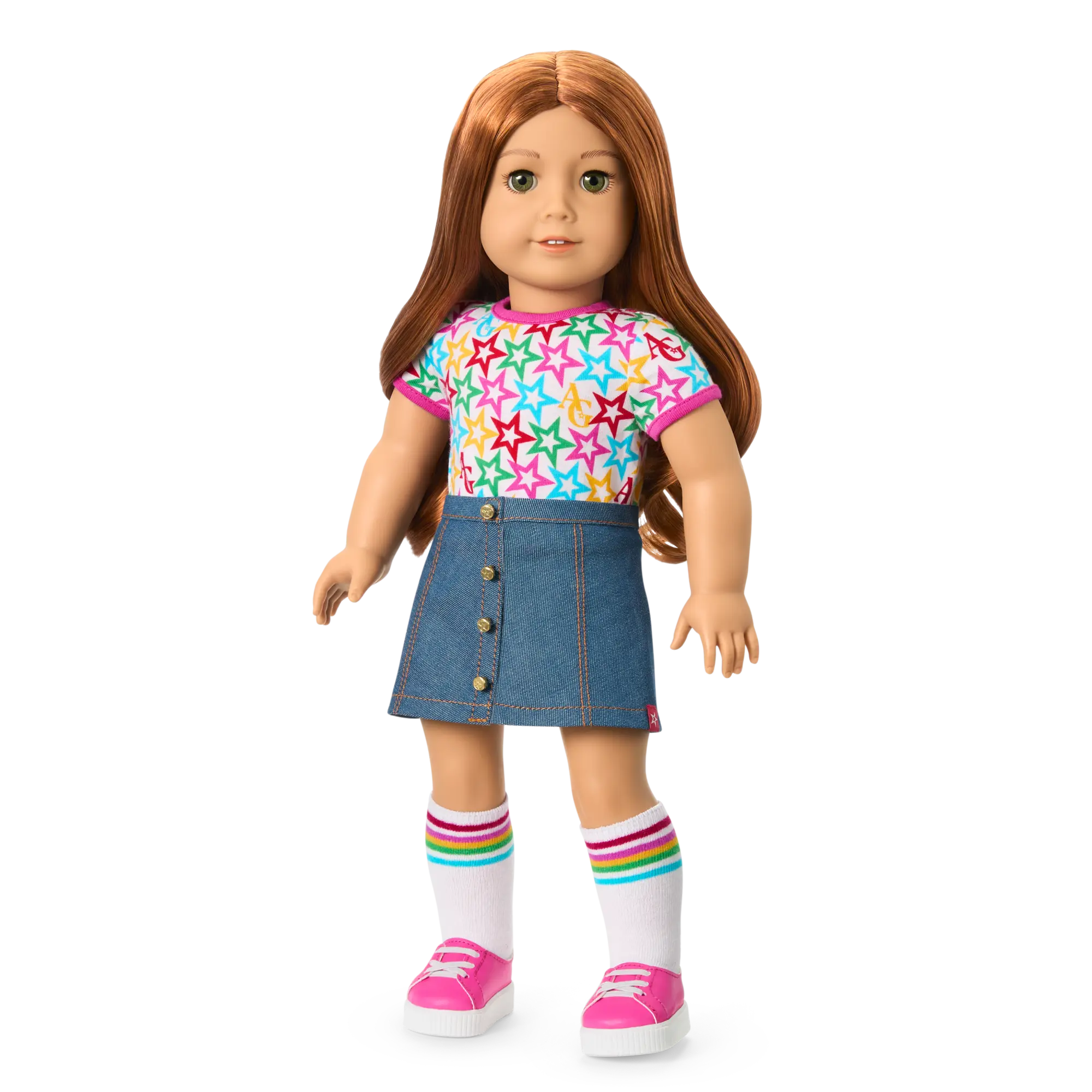 Truly Me 18-Inch Doll #103 With Wavy Red Hair - Image 9