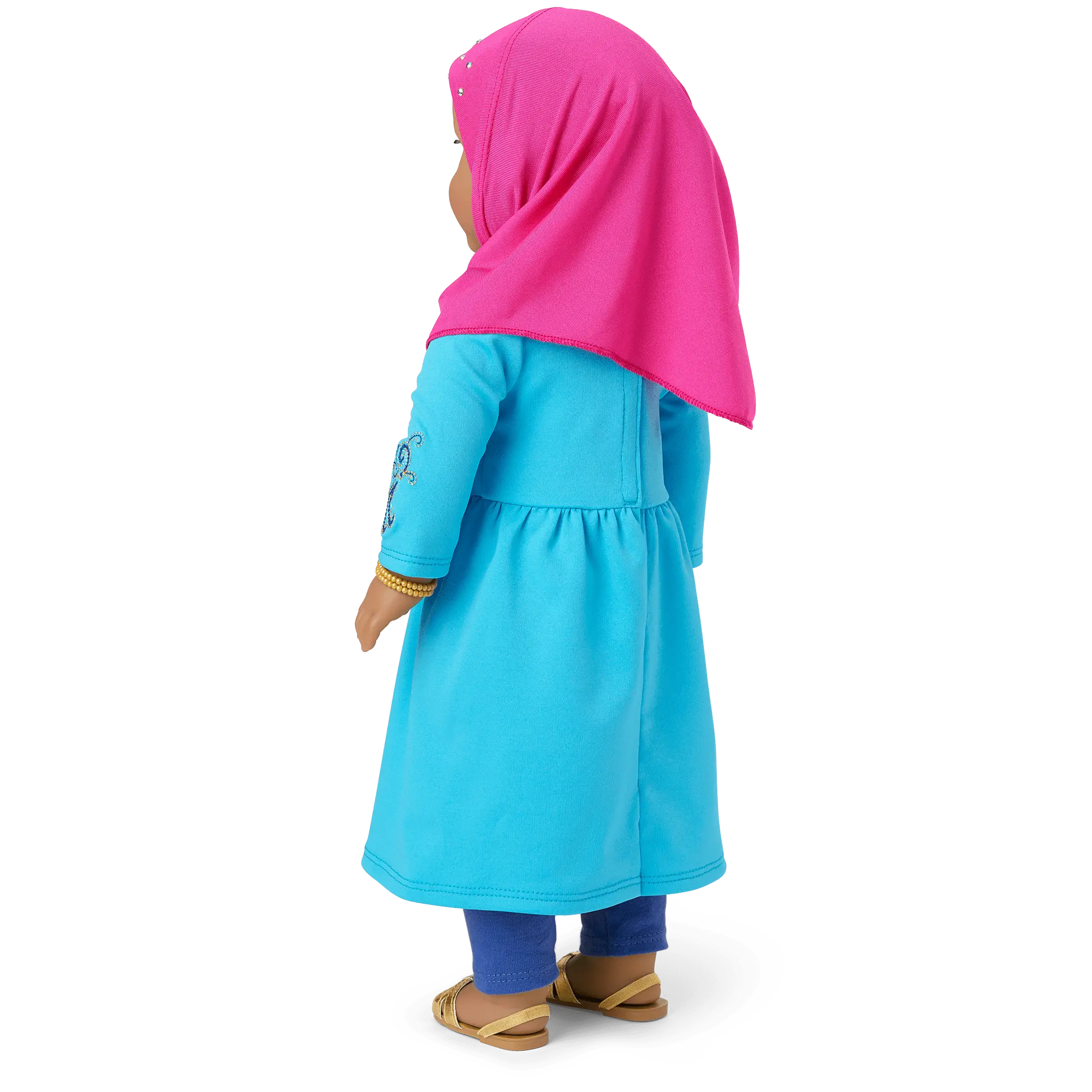 Eid Al-Fitr Celebration Outfit For 18-Inch Dolls - Image 3