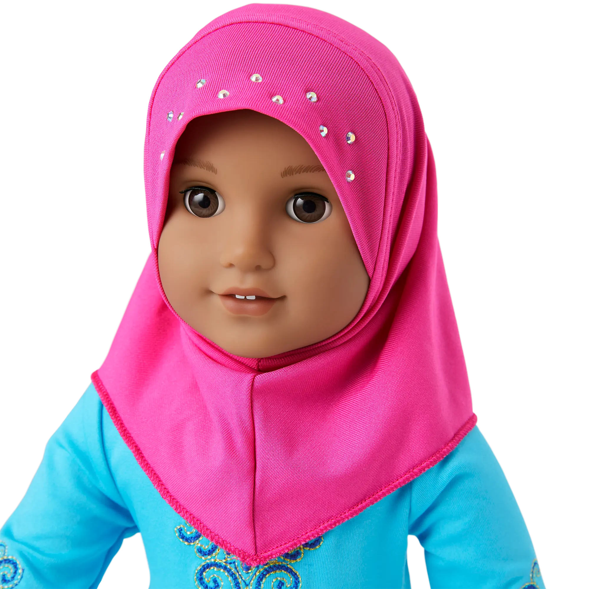 Eid Al-Fitr Celebration Outfit For 18-Inch Dolls - Image 4