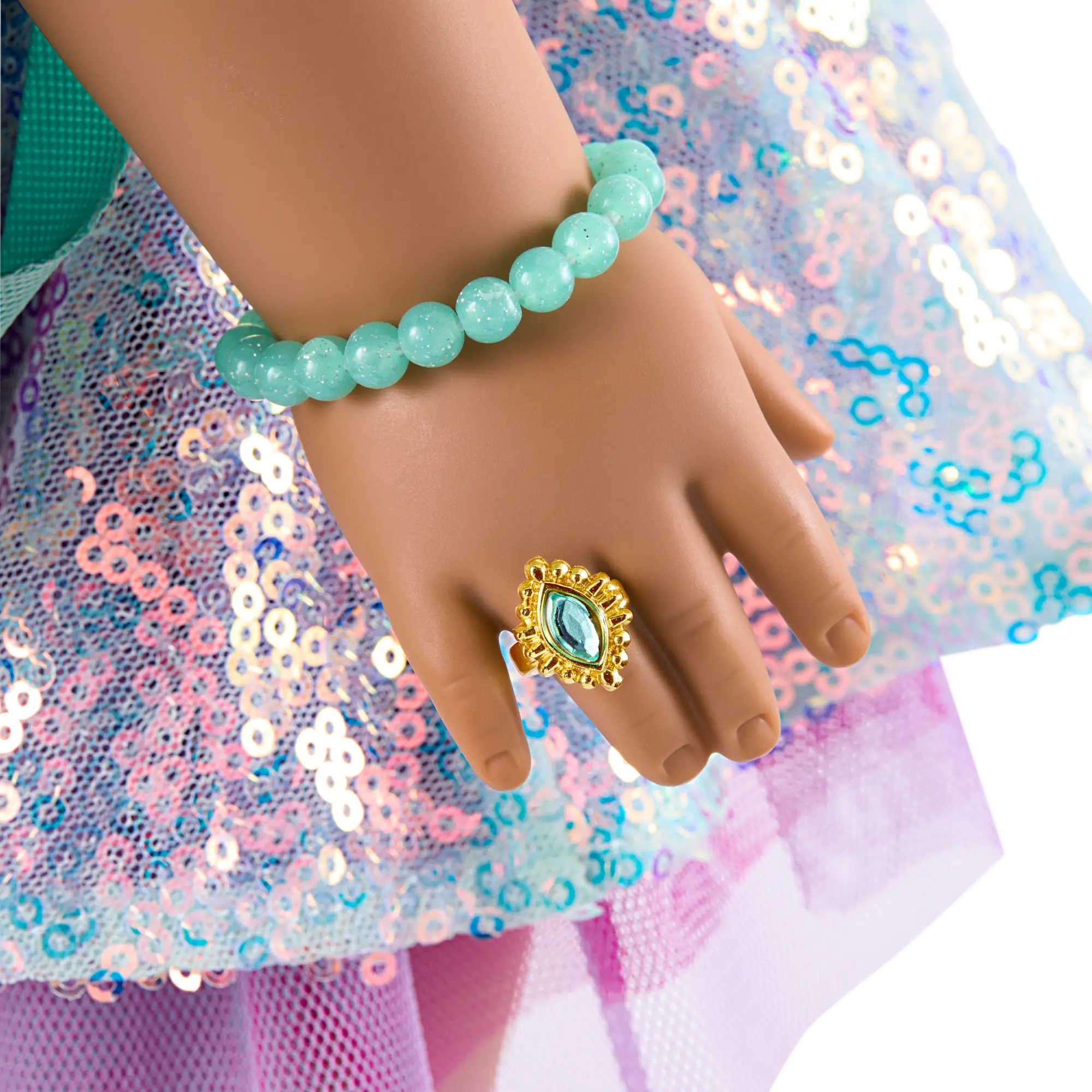 Shimmering Sea Turtle Backpack & Accessory Set For 18-Inch Dolls - Image 8