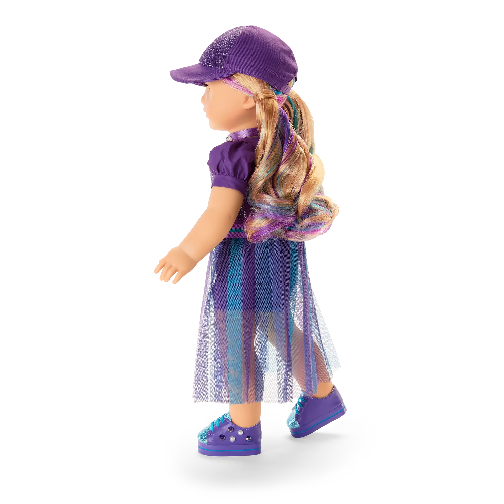 June Exquisite Alexandrite Outfit For 18-Inch Dolls - Image 3