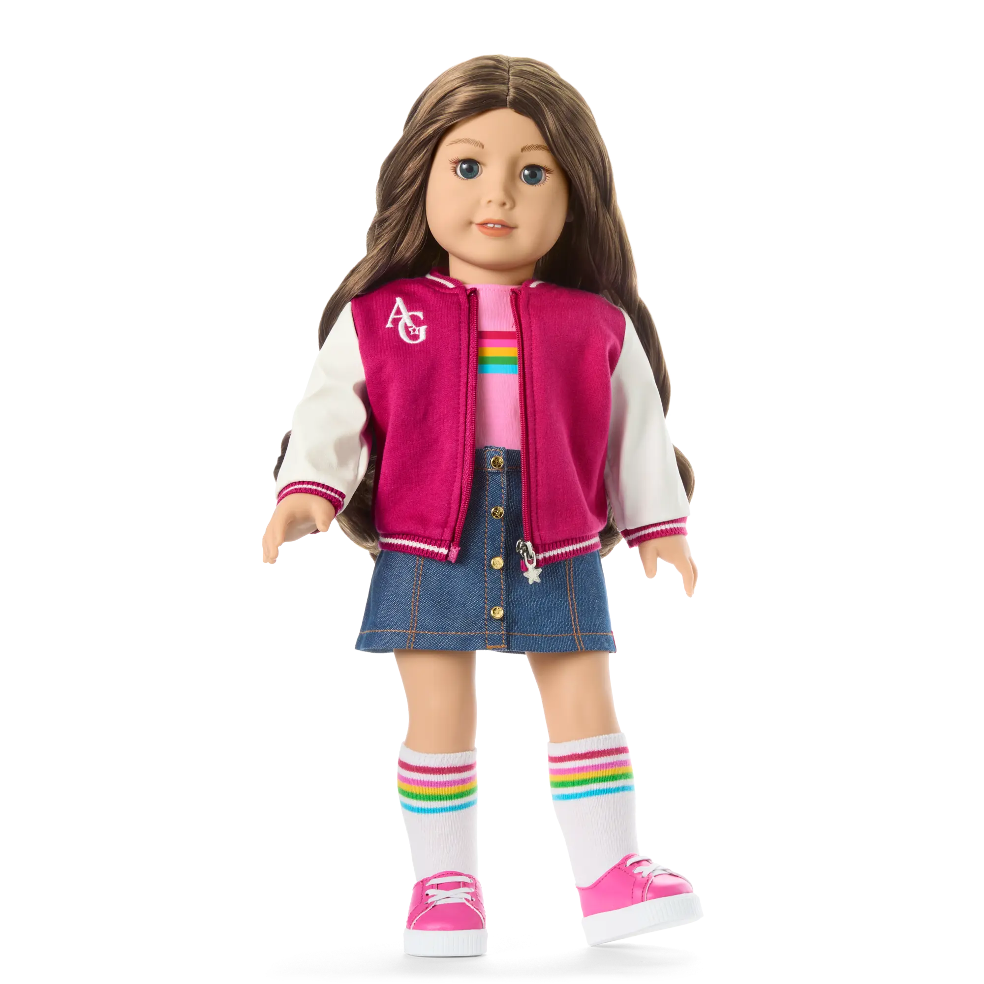 Truly Me 18-Inch Doll #126 With Wavy Brown Hair - Image 12