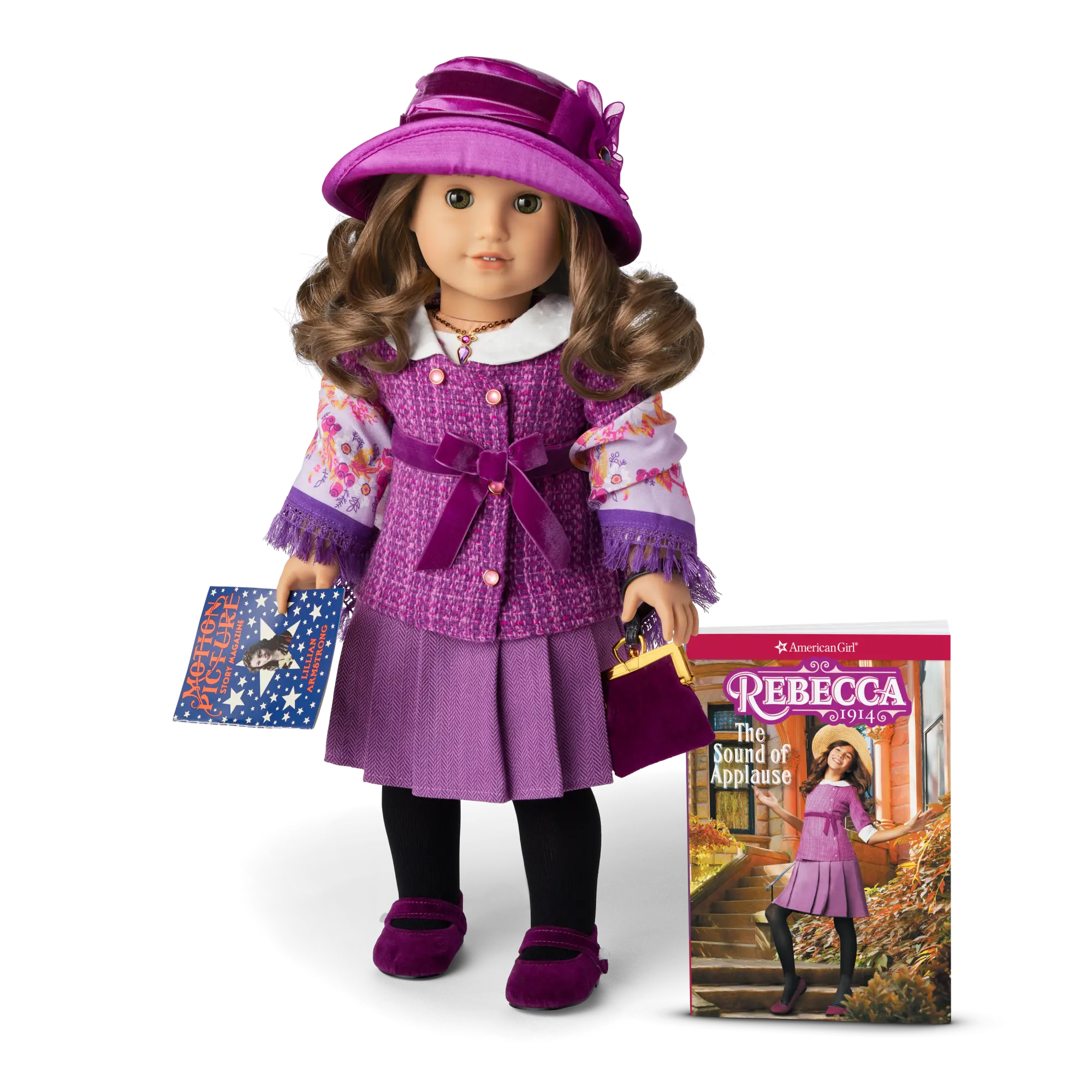 Rebecca Rubin 18-Inch Doll, Book & Accessories (Historical Characters)