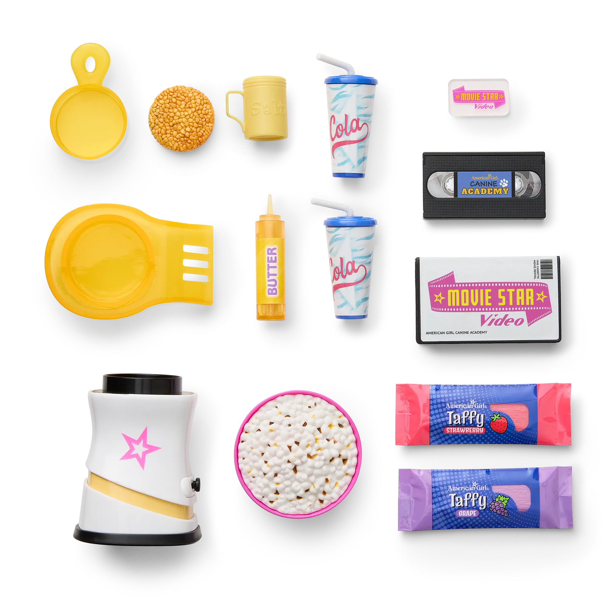 Isabel & Nicki's Movie Night Set For 18-Inch Dolls (Historical Characters) - Image 2