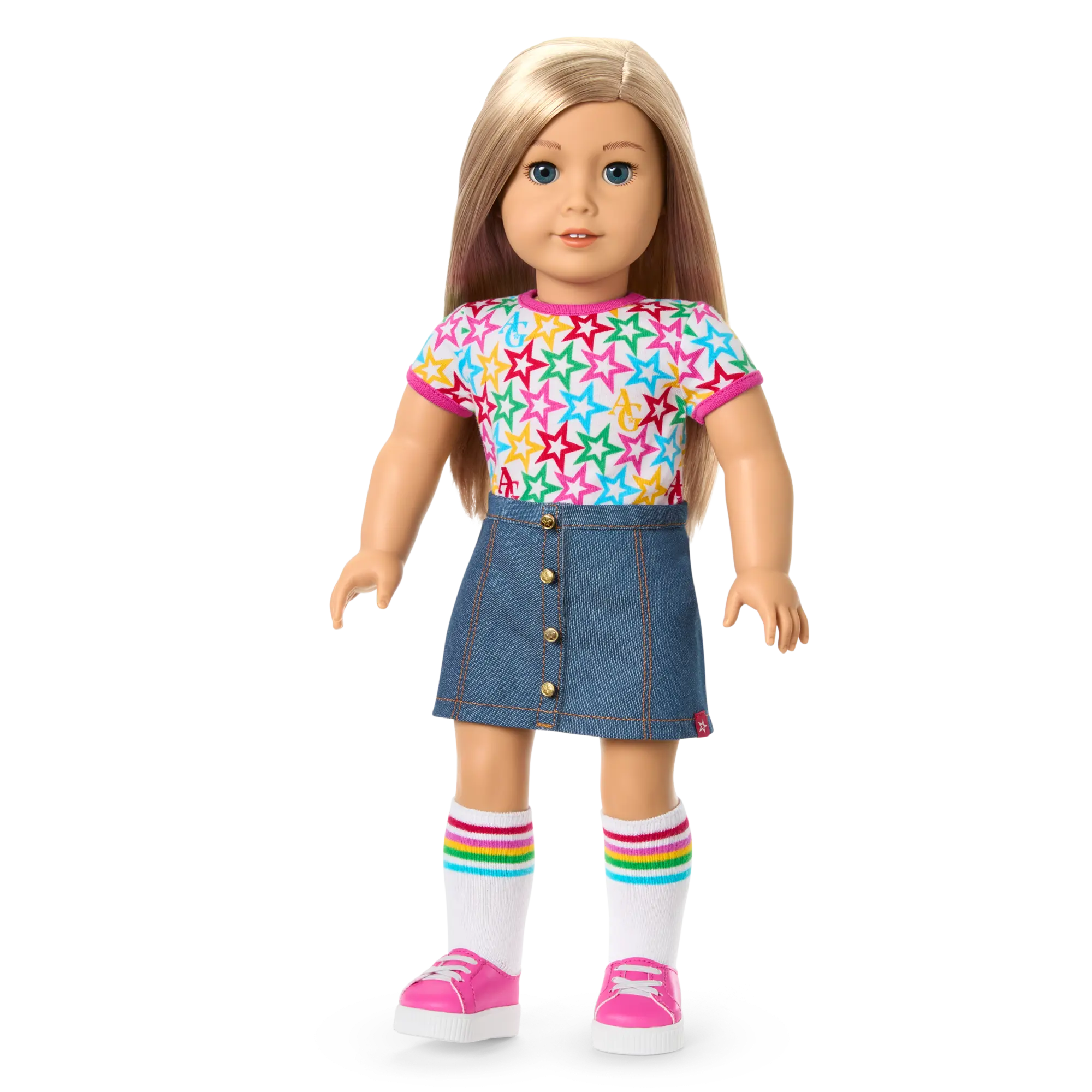 Truly Me 18-Inch Doll #100, Puppy, Mini Backpack & Accessories Ag Star Squad Bundle - Image 9