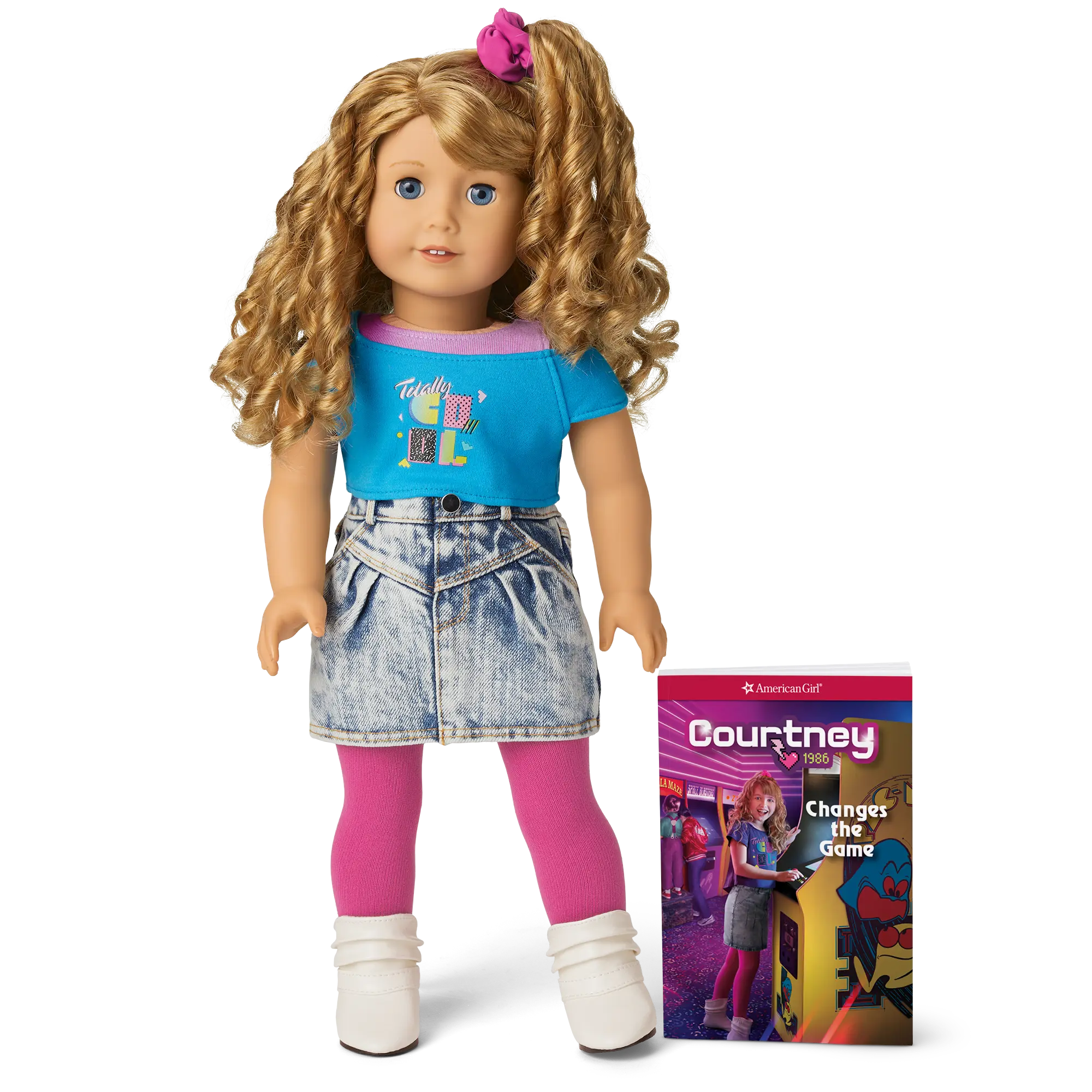 Courtney 18-Inch Doll & Book (Historical Characters)
