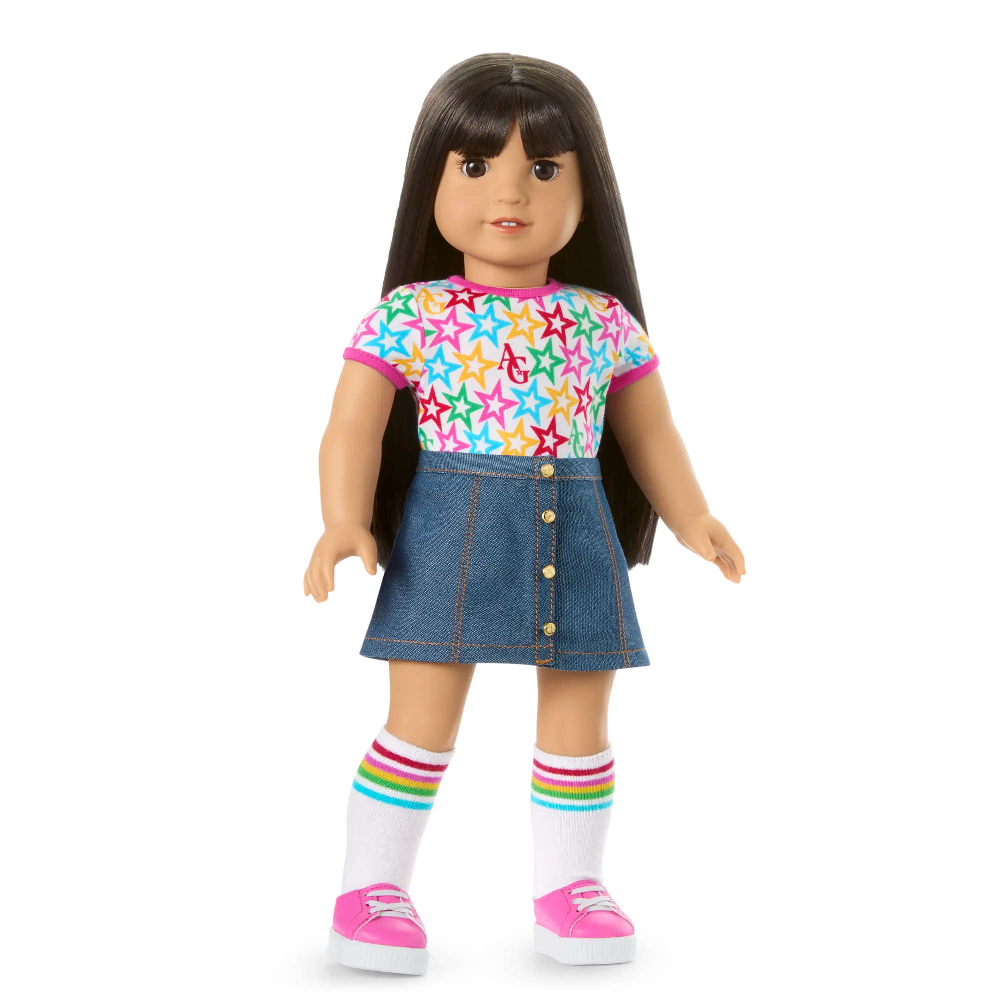 Truly Me 18-Inch Doll #130, Puppy, Mini Backpack & Accessories Ag Star Squad Bundle - Image 9
