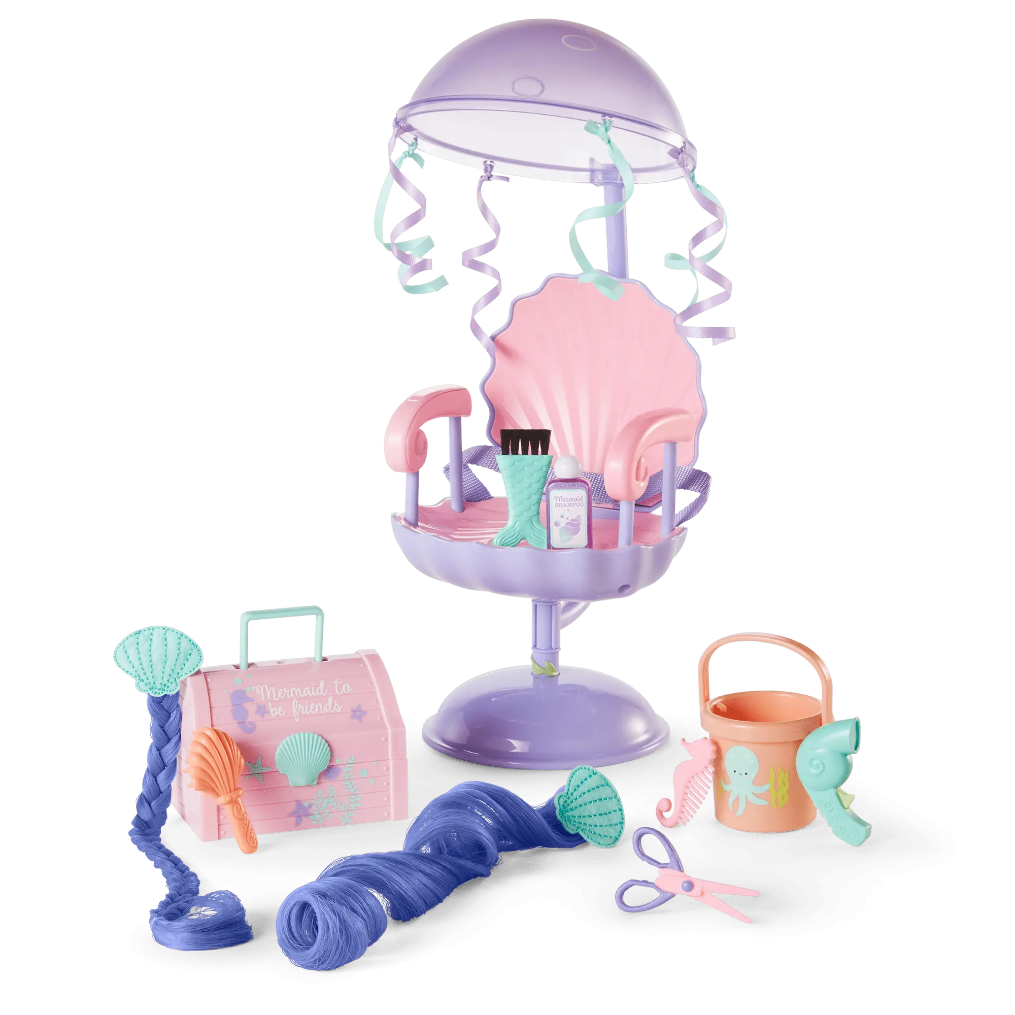 Seashell Salon Set For Welliewishers Dolls